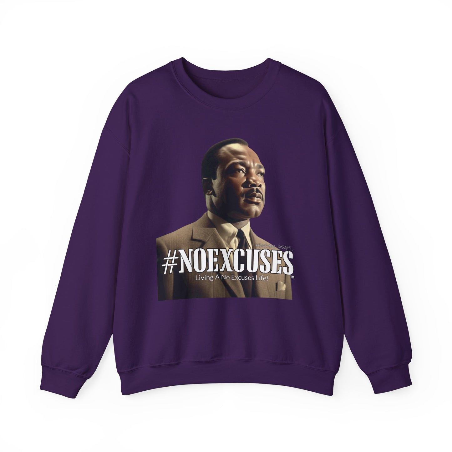 #MLK (Side) Unisex Heavy Blend™ Crewneck Sweatshirt