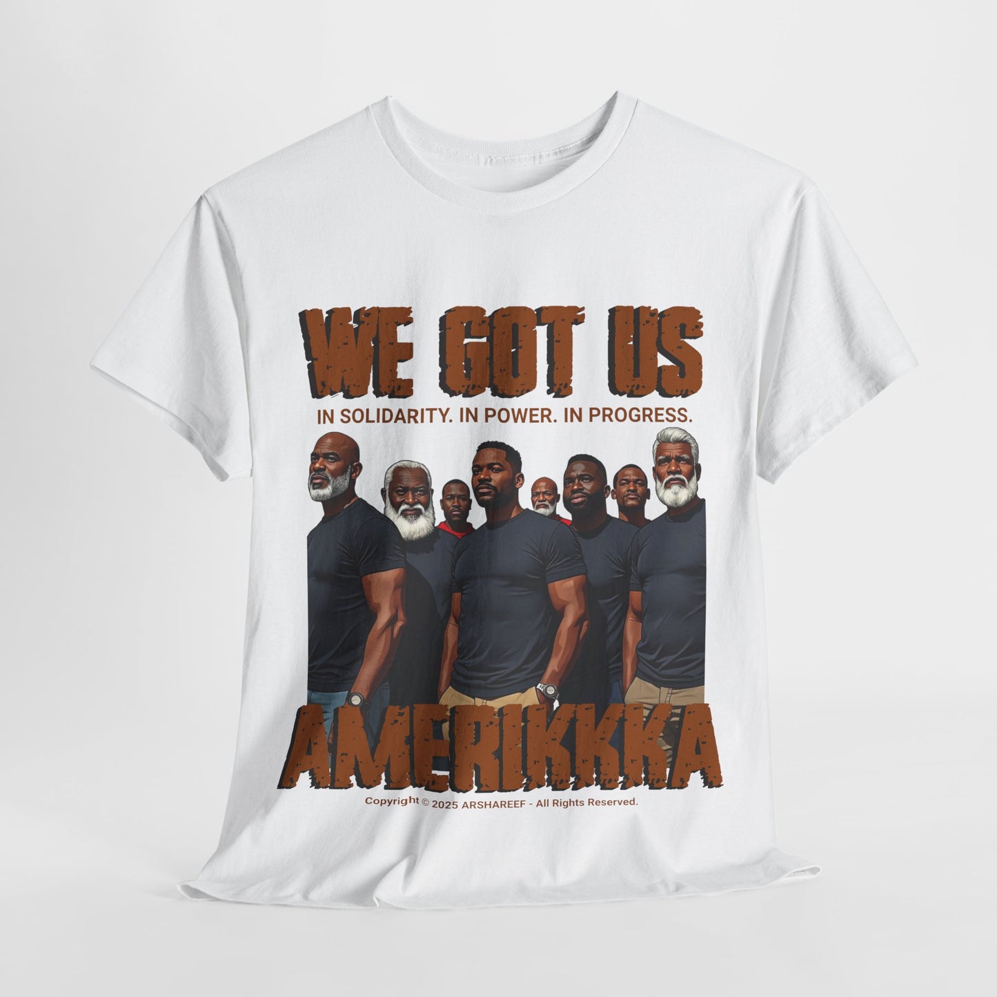 'We Got Us' Unisex Heavy Cotton Tee with Brothers
