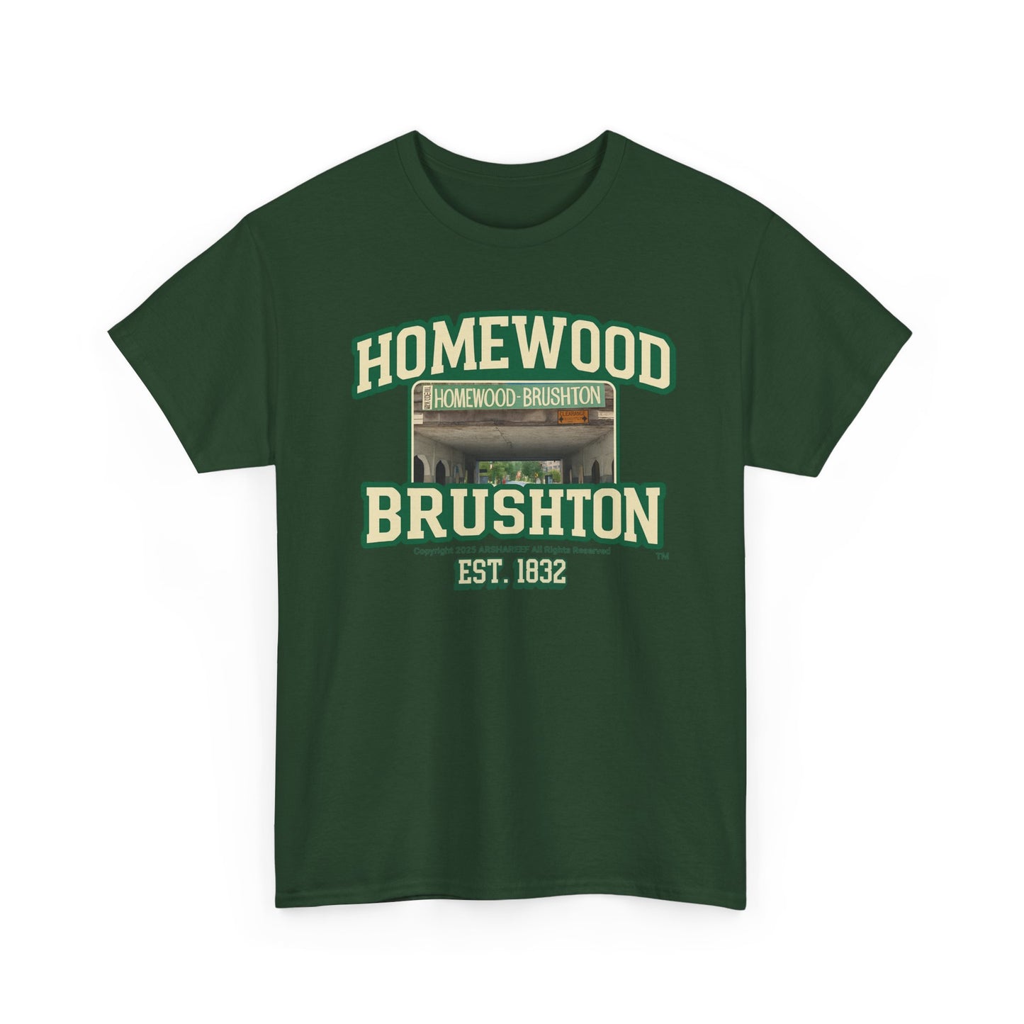 Pittsburgh Homewood-Brushton Unisex Tee