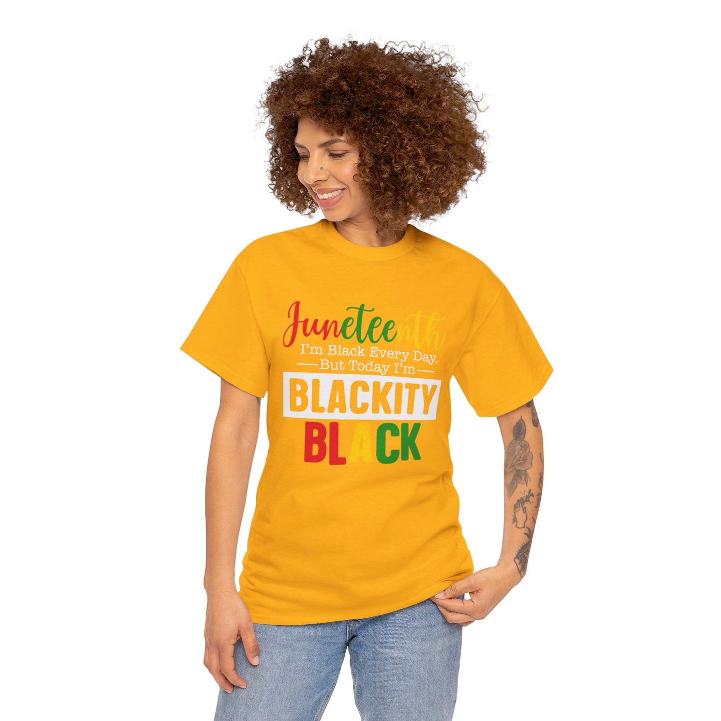 Juneteenth - Unisex Heavy Cotton Tee