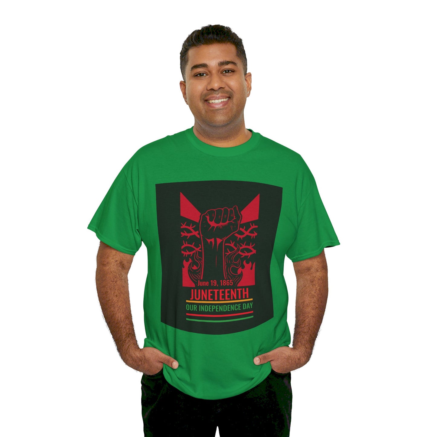 Juneteenth - Unisex Heavy Cotton Tee