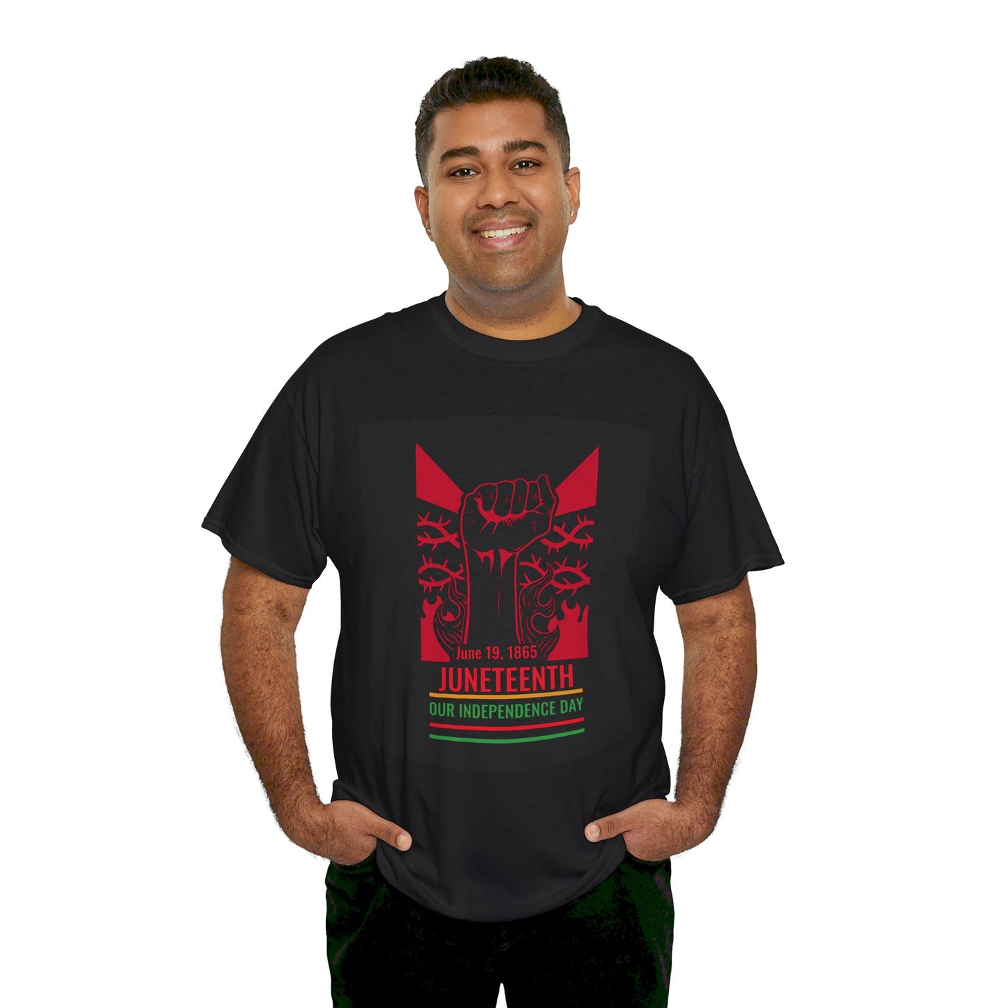 Juneteenth - Unisex Heavy Cotton Tee