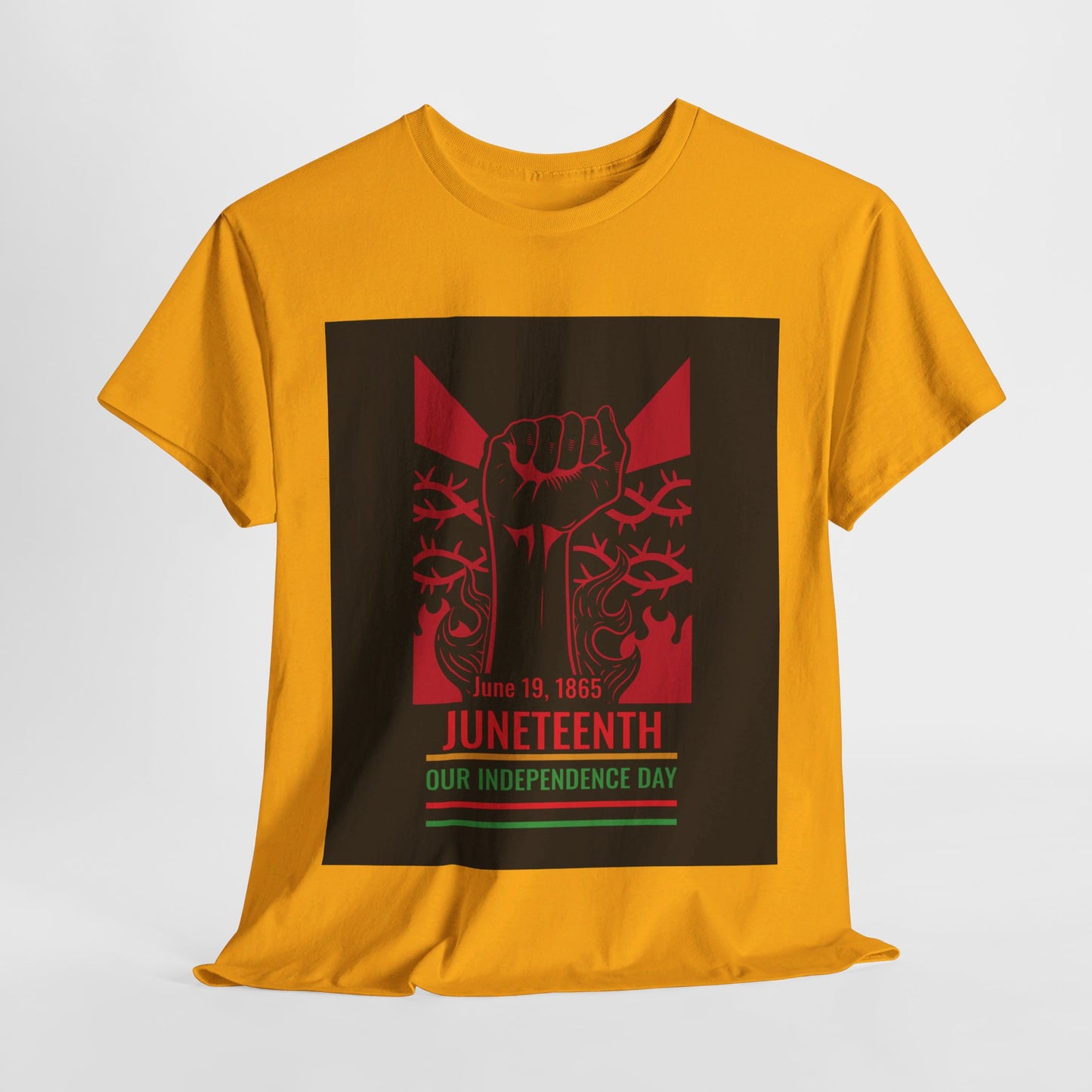 Juneteenth - Unisex Heavy Cotton Tee