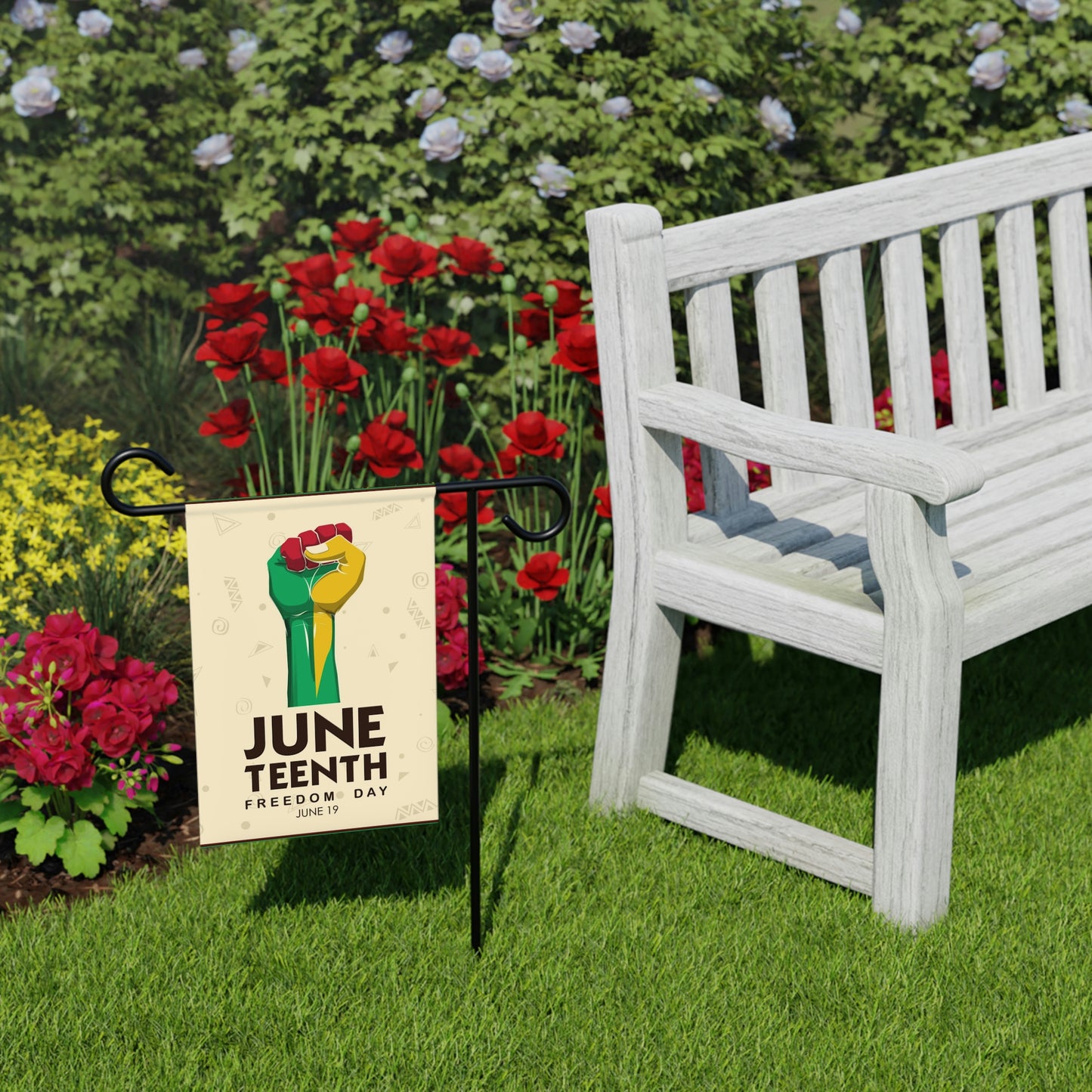 Juneteenth Garden Banner (Full)