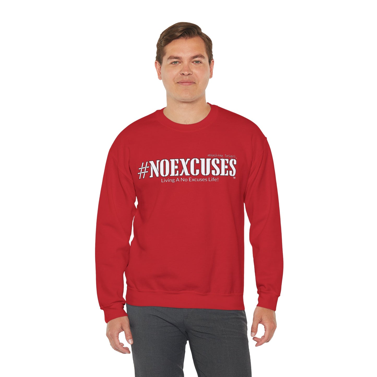 #NOEXCUSES Gildan Cozy Unisex Heavy Blend™ Sweatshirt