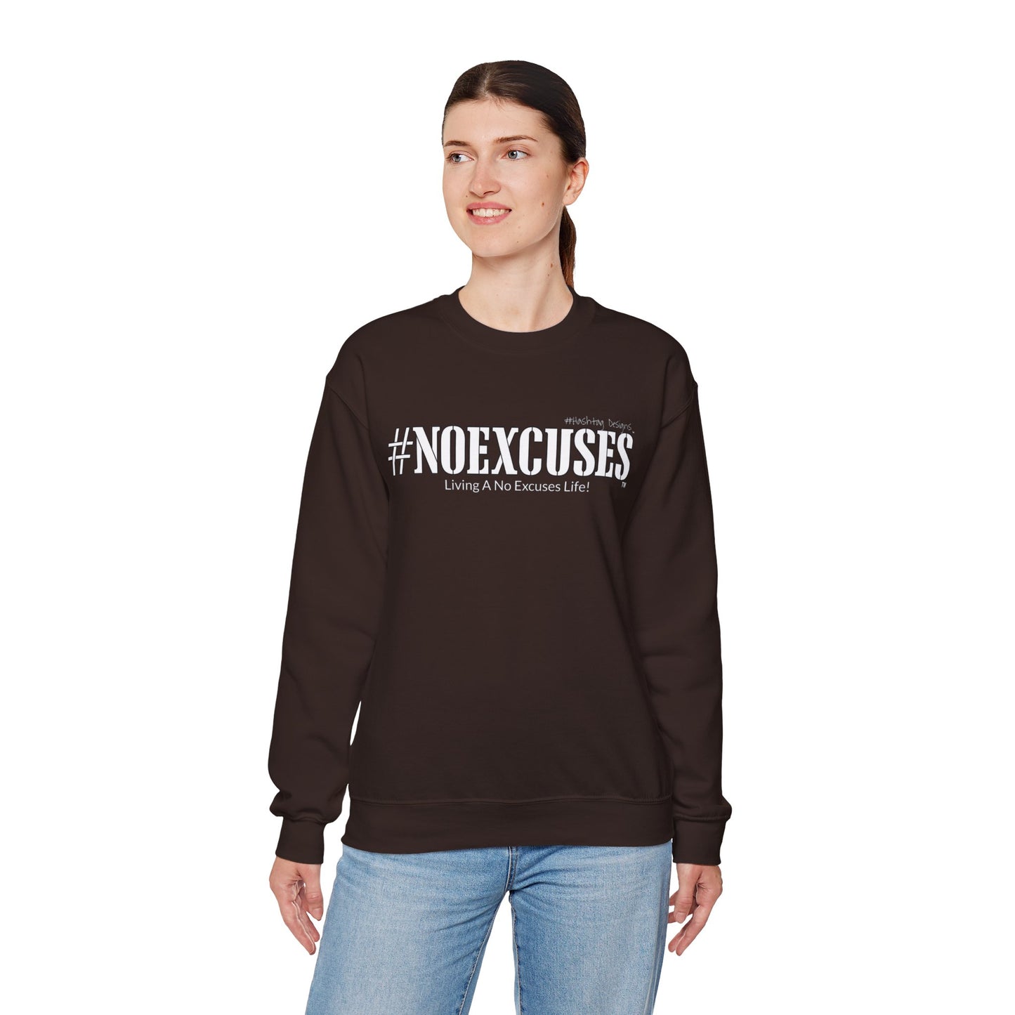 #NOEXCUSES Gildan Cozy Unisex Heavy Blend™ Sweatshirt