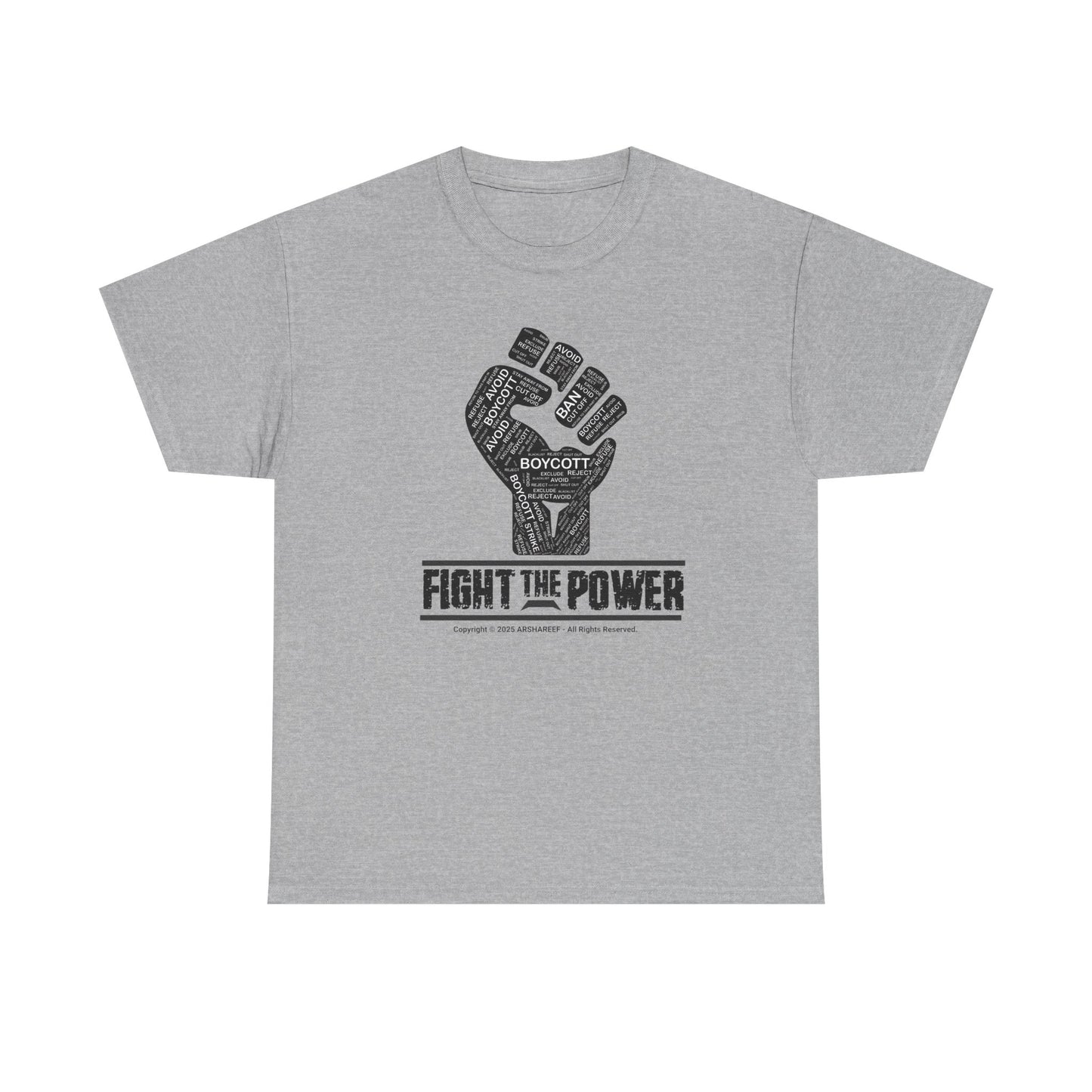 FIGHT THE POWER 2 Unisex Gildan Heavy Cotton Tee