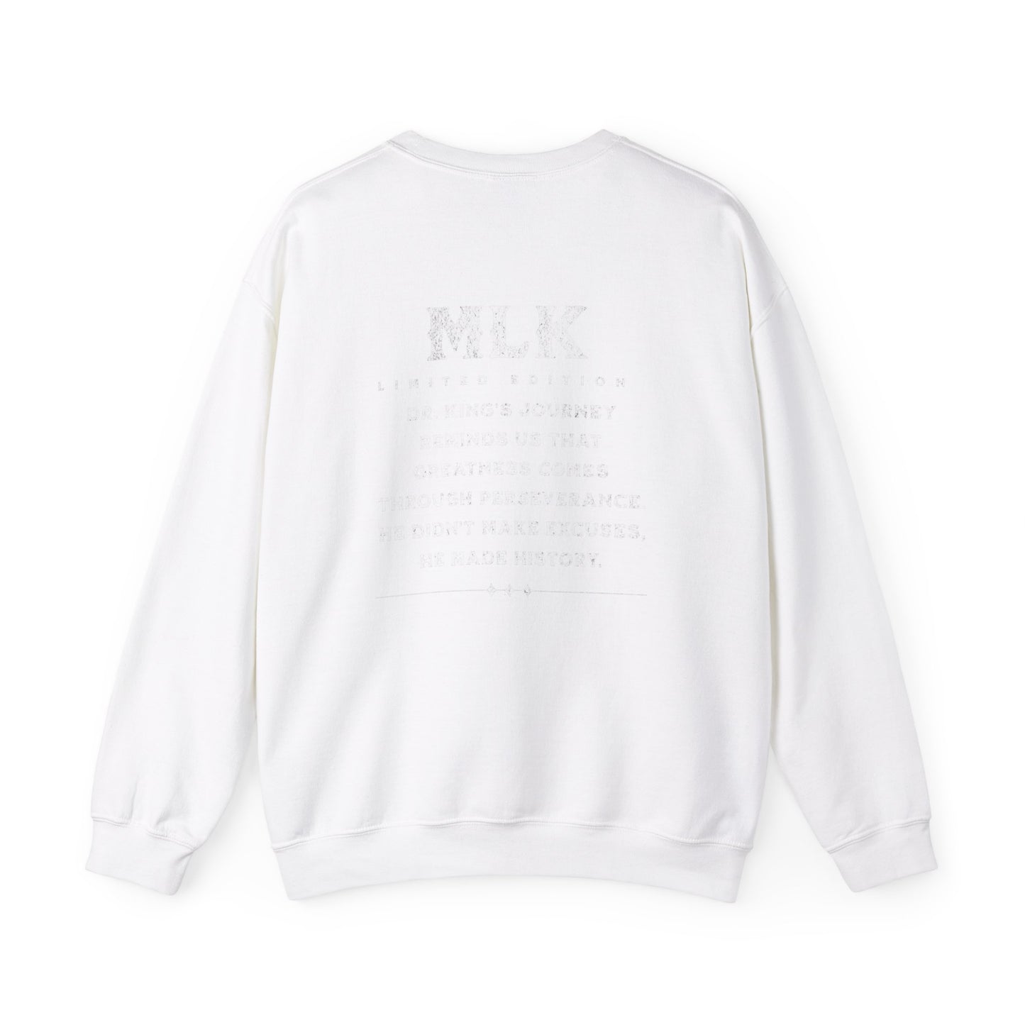 #MLK (Side) Unisex Heavy Blend™ Crewneck Sweatshirt