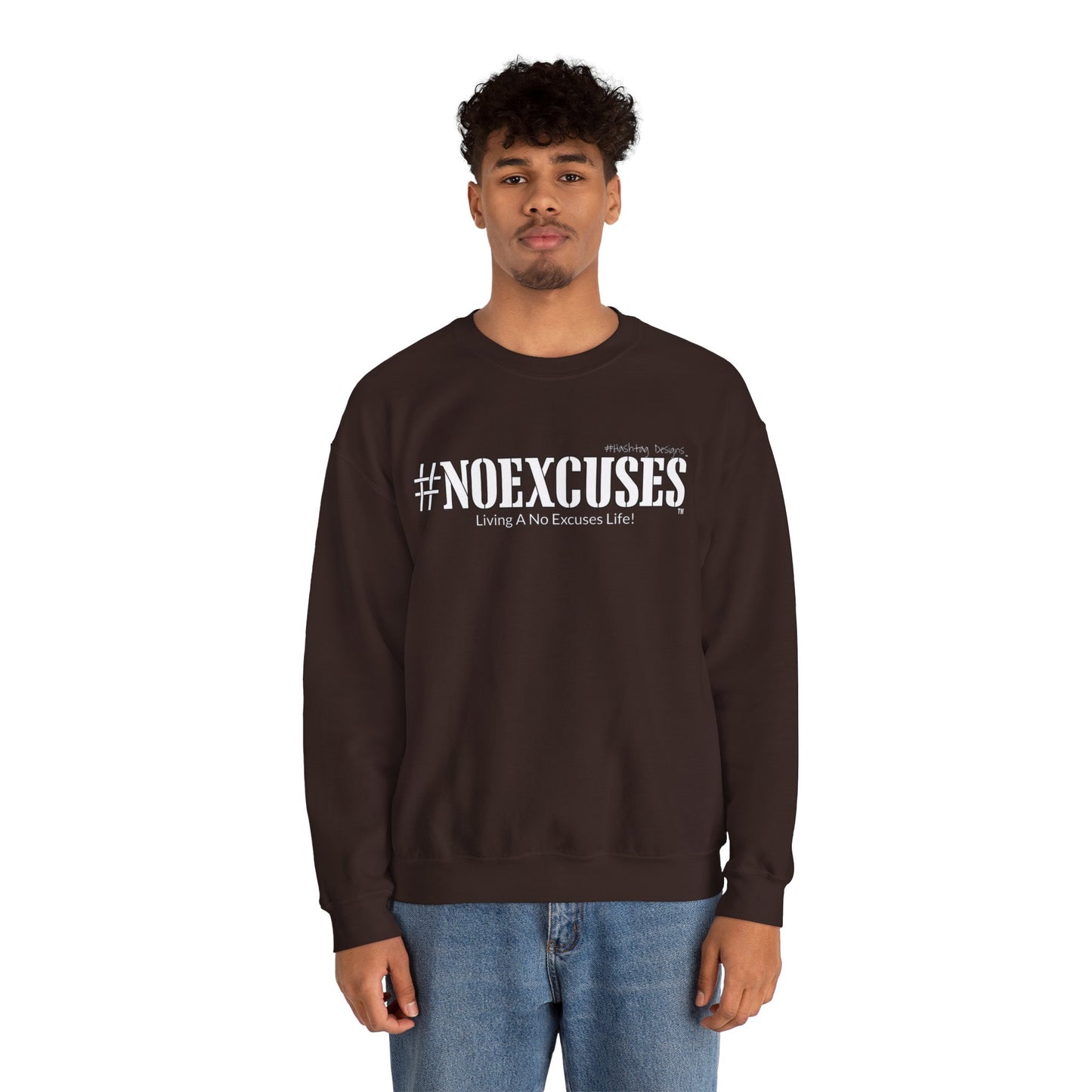 #NOEXCUSES Gildan Cozy Unisex Heavy Blend™ Sweatshirt