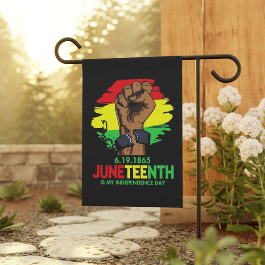 Juneteenth Garden & House Banner