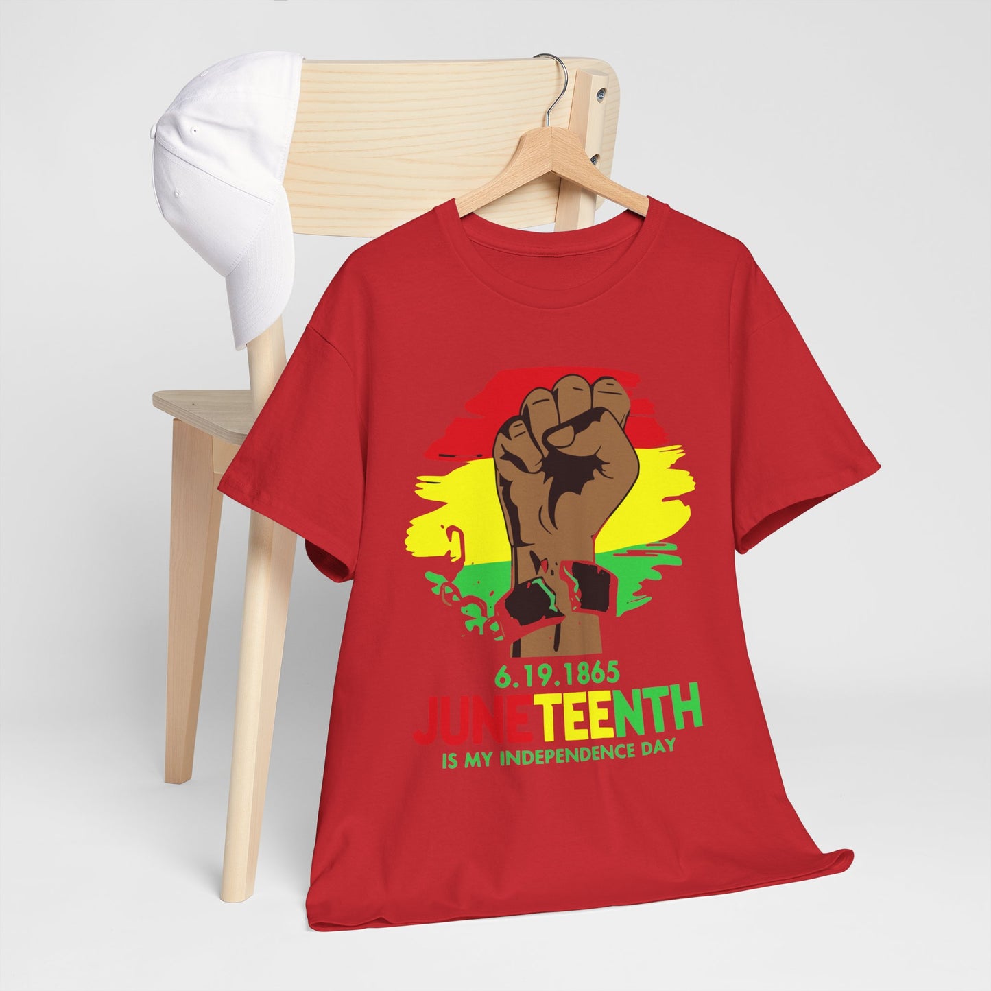 Juneteenth Unisex Tee - Fist Raised