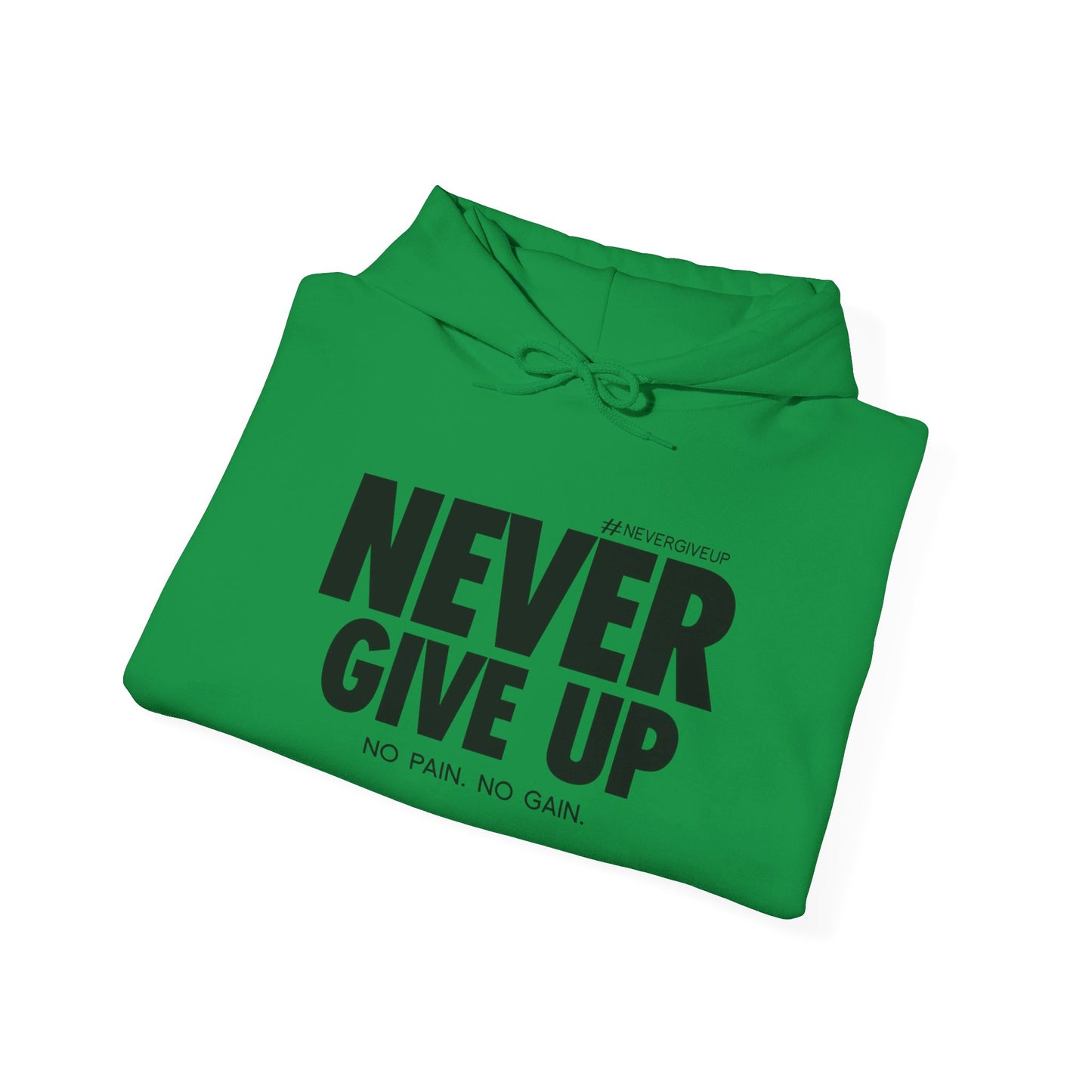 Never Give Up - Unisex Heavy Blend™ Hooded Sweatshirt