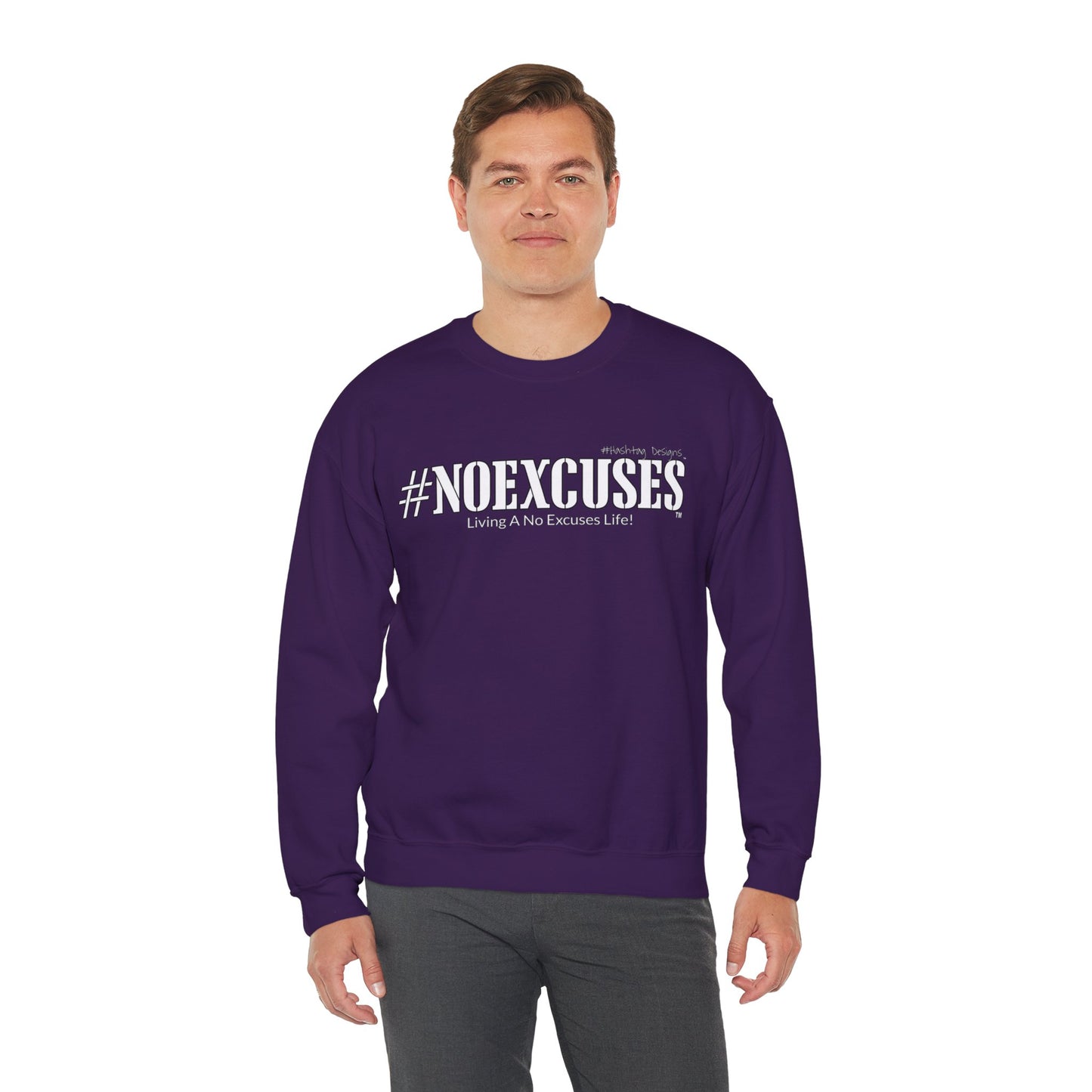 #NOEXCUSES Gildan Cozy Unisex Heavy Blend™ Sweatshirt