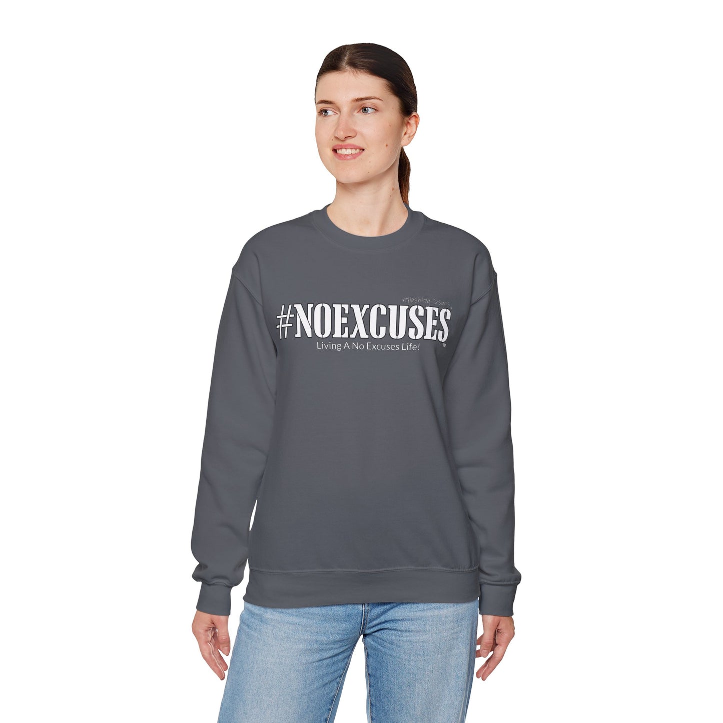 #NOEXCUSES Gildan Cozy Unisex Heavy Blend™ Sweatshirt