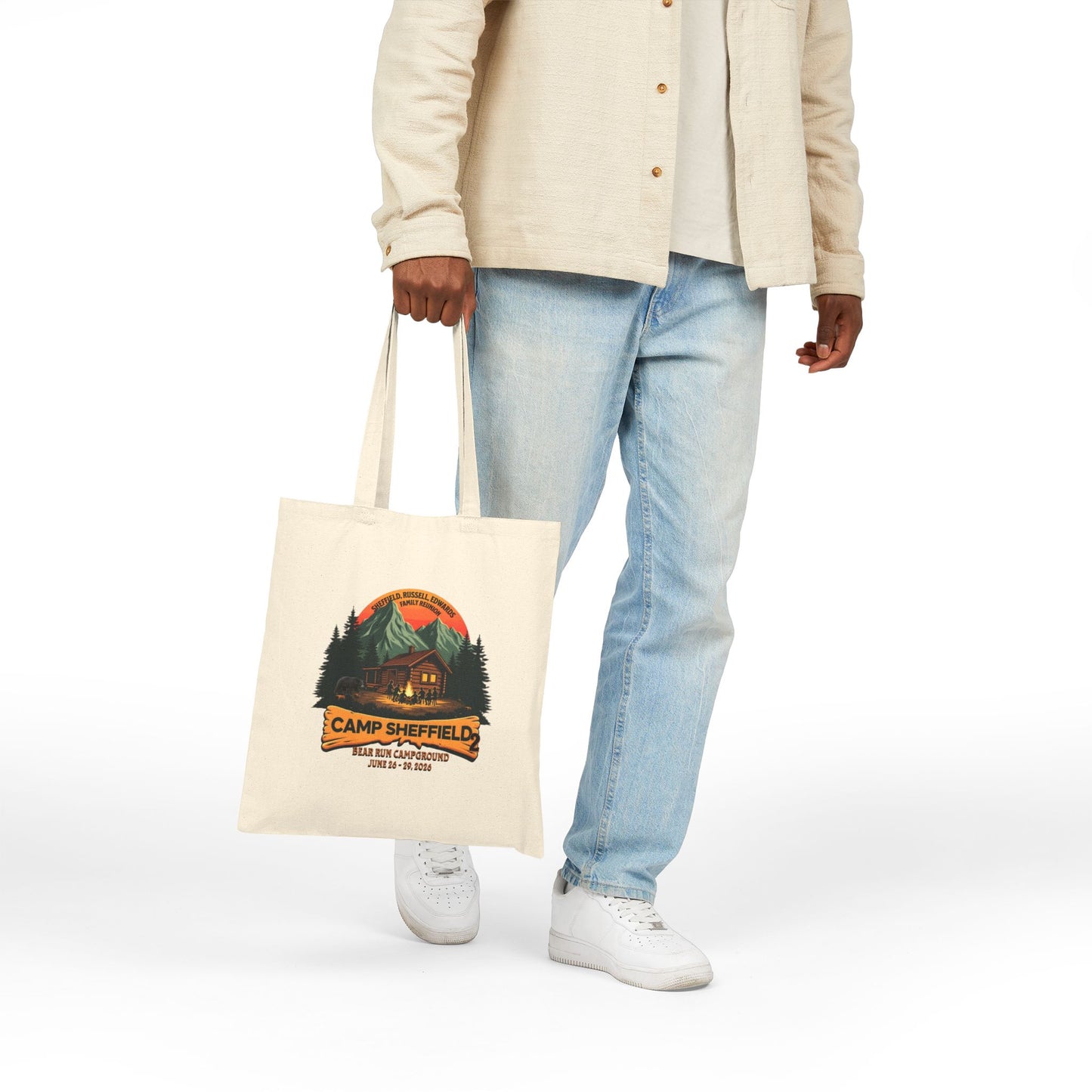 Camp Sheffield Natural Canvas Tote