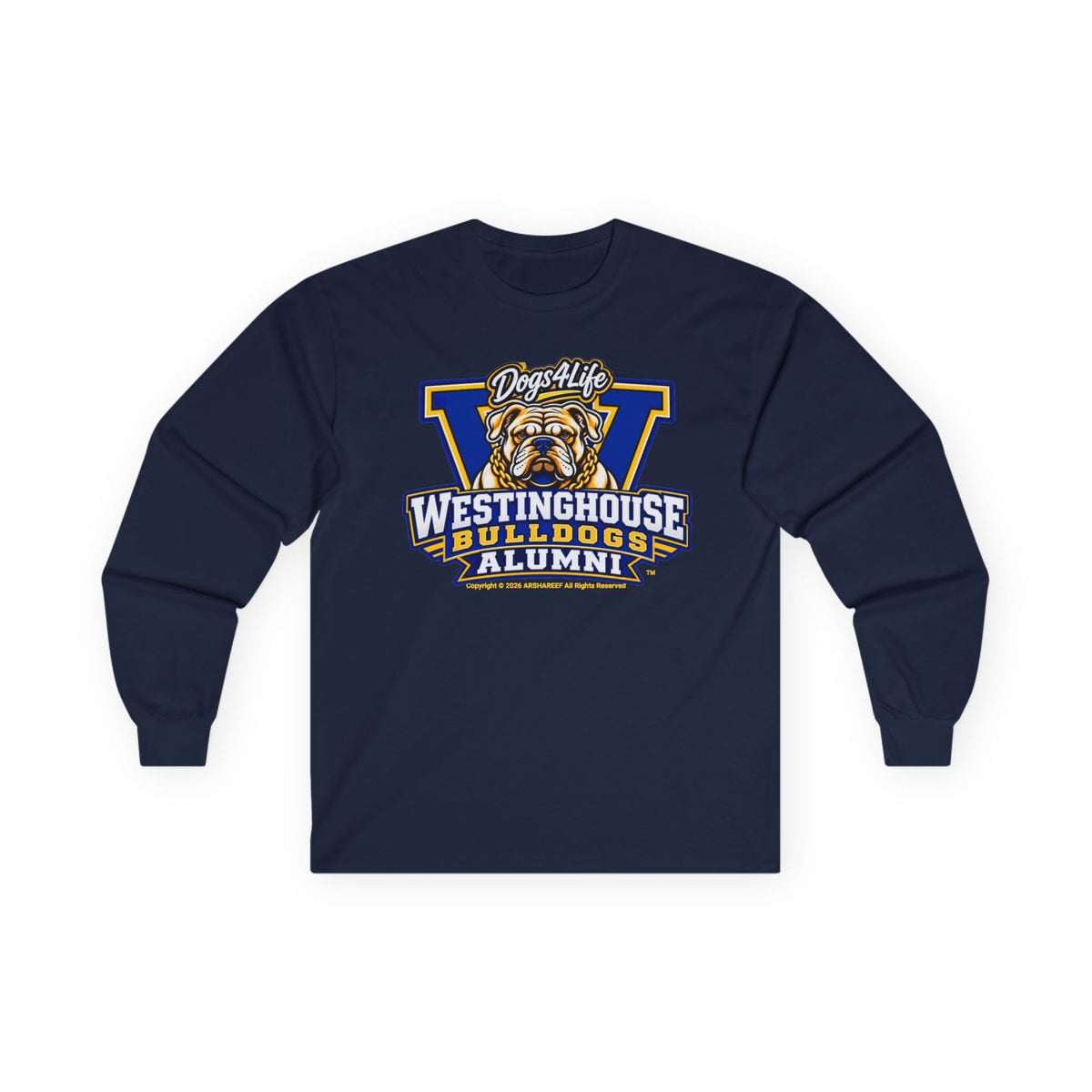 Westinghouse Bulldogs Alumni Long Sleeve Tee