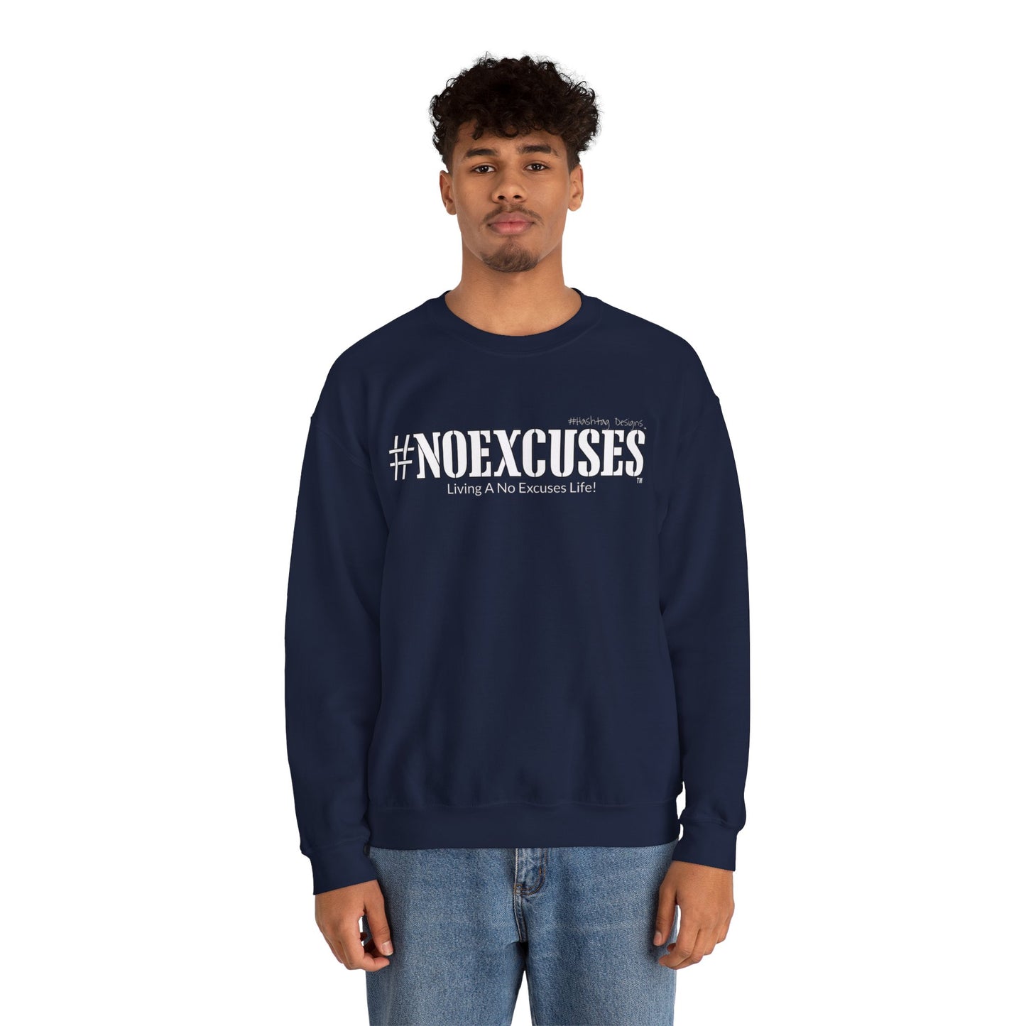 #NOEXCUSES Gildan Cozy Unisex Heavy Blend™ Sweatshirt