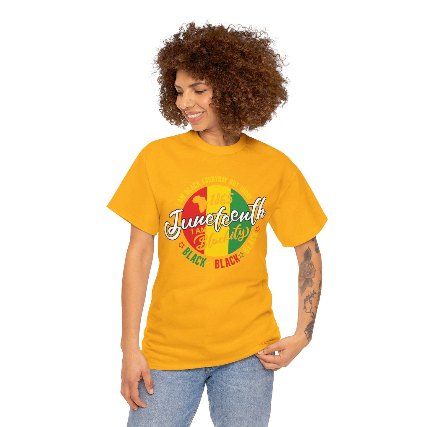 Juneteenth - Unisex Heavy Cotton Tee