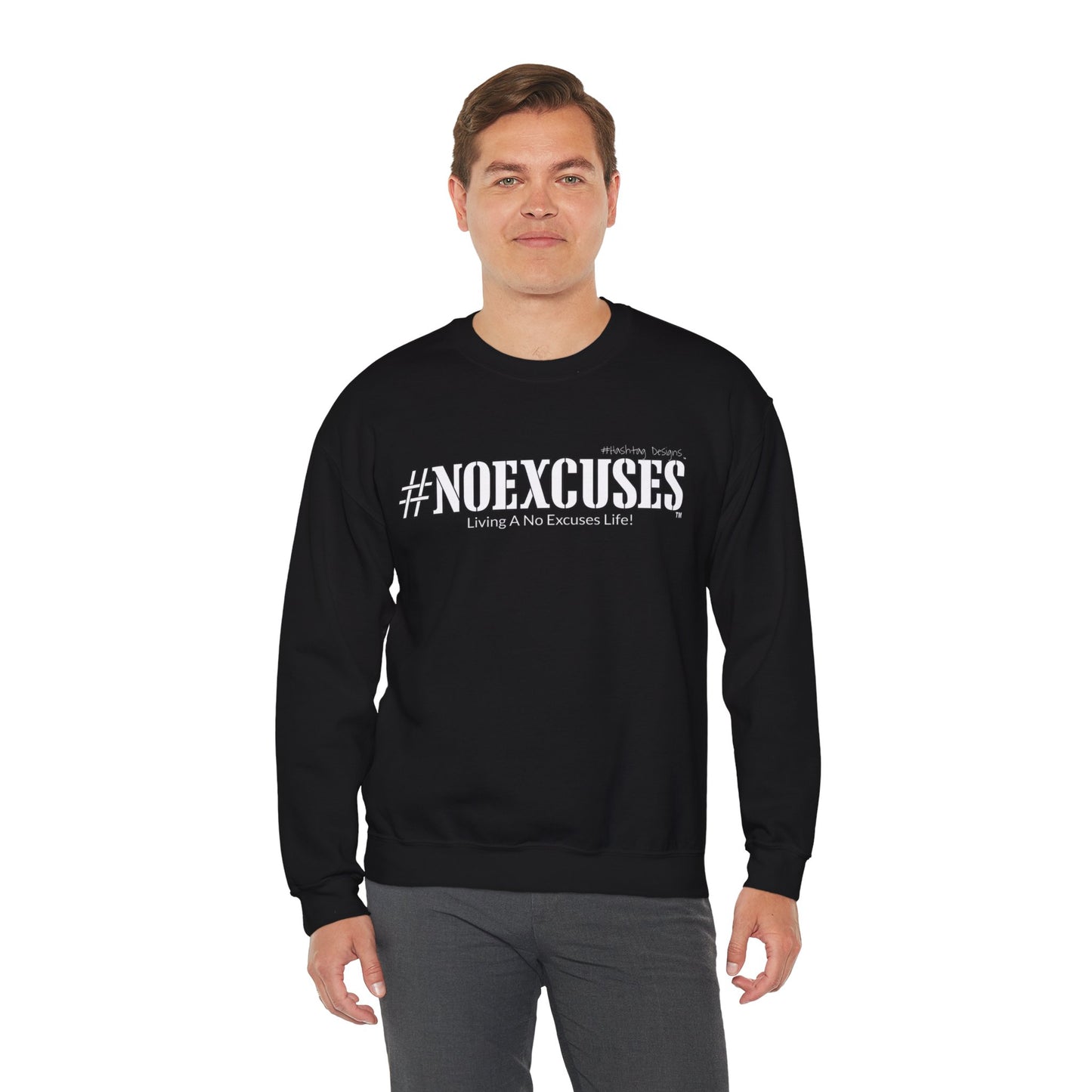#NOEXCUSES Gildan Cozy Unisex Heavy Blend™ Sweatshirt