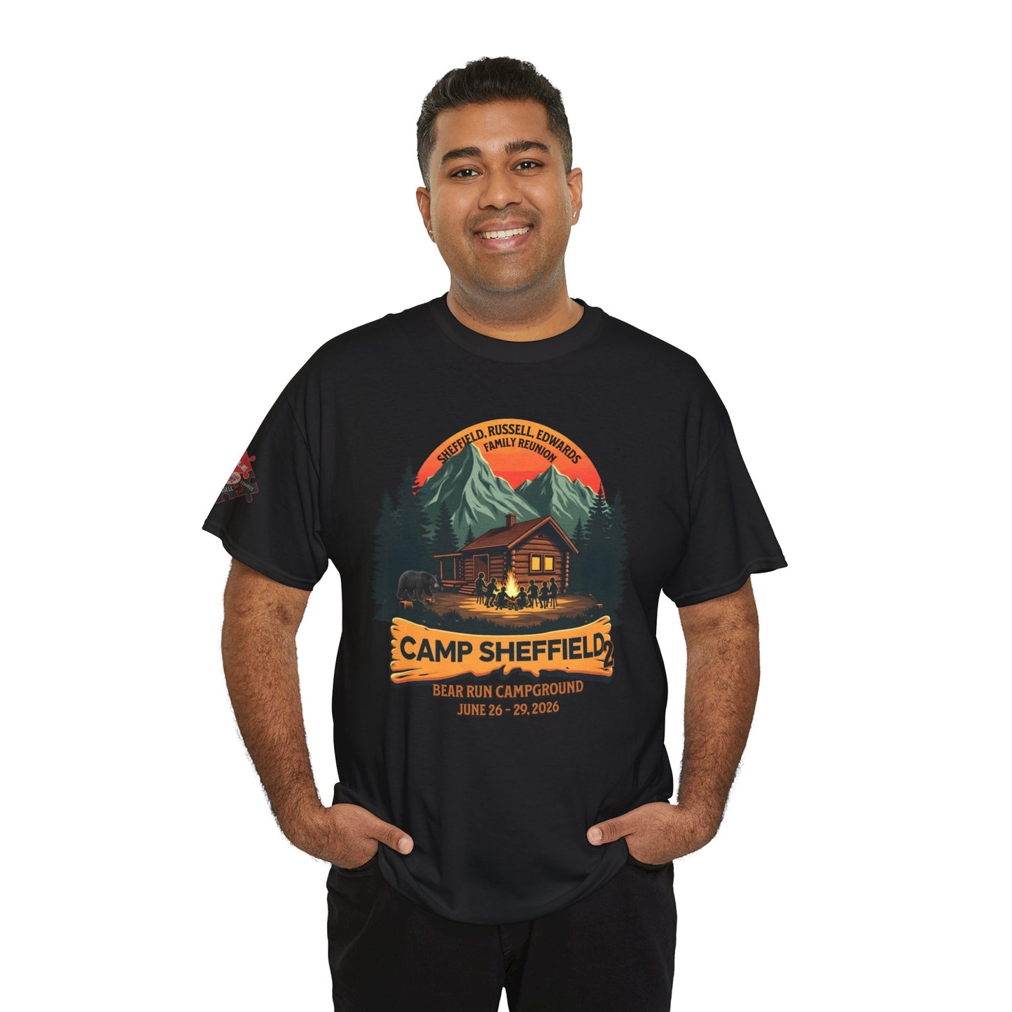 Camp Sheffield Family Reunion Unisex Tee