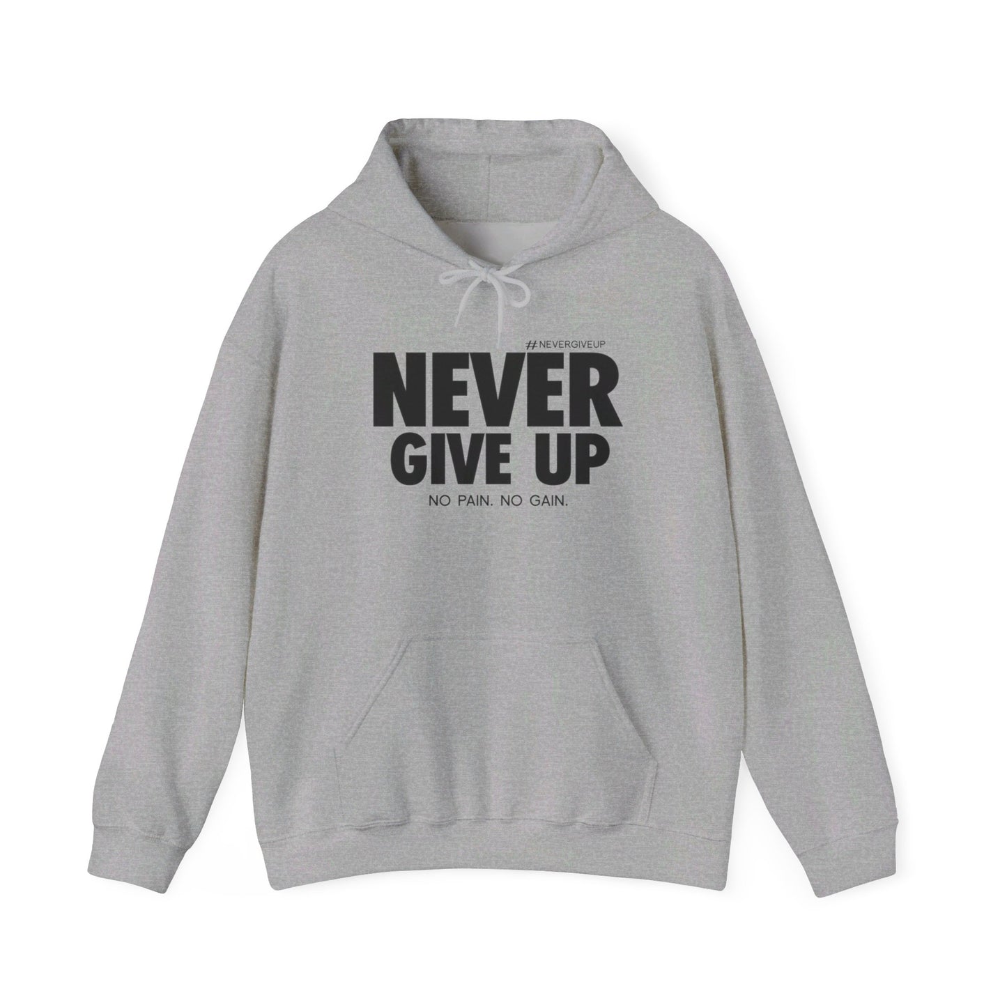 Never Give Up - Unisex Heavy Blend™ Hooded Sweatshirt