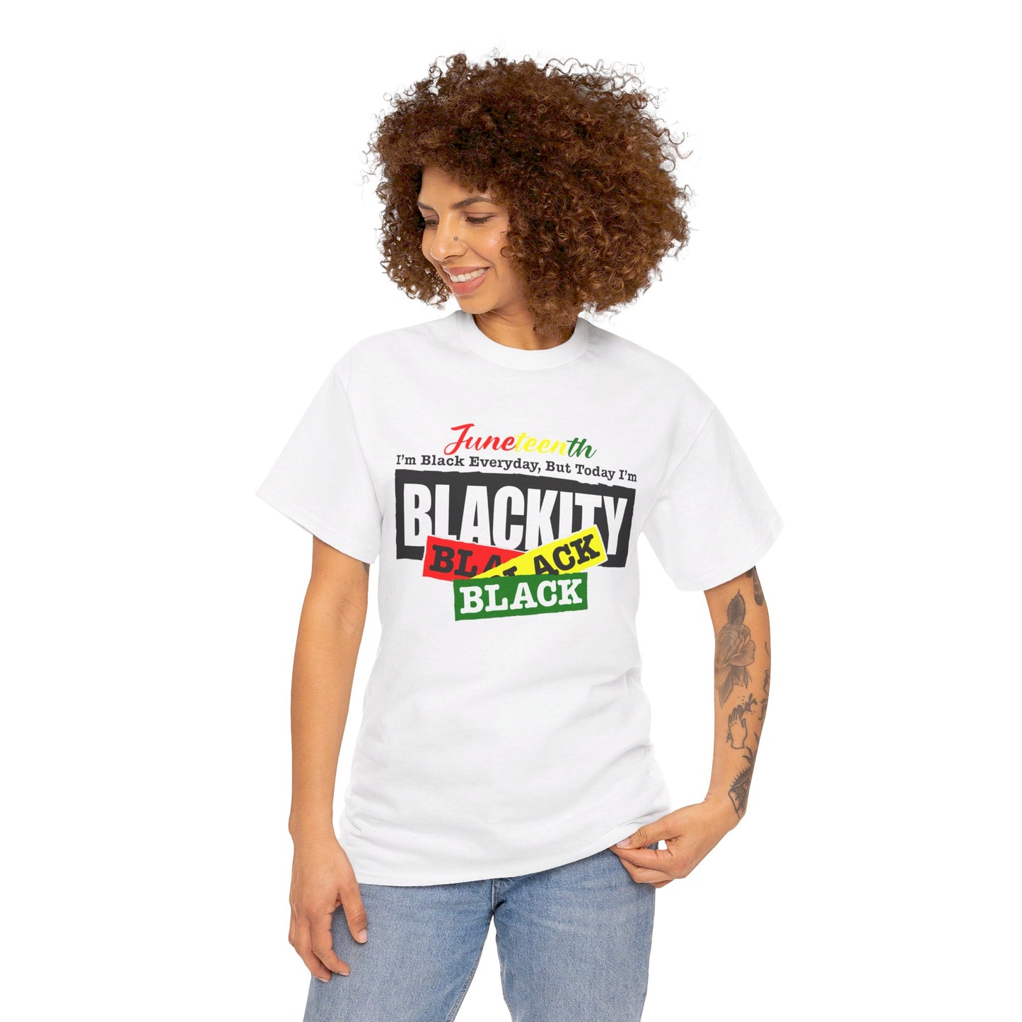 Juneteenth - Unisex Heavy Cotton Tee