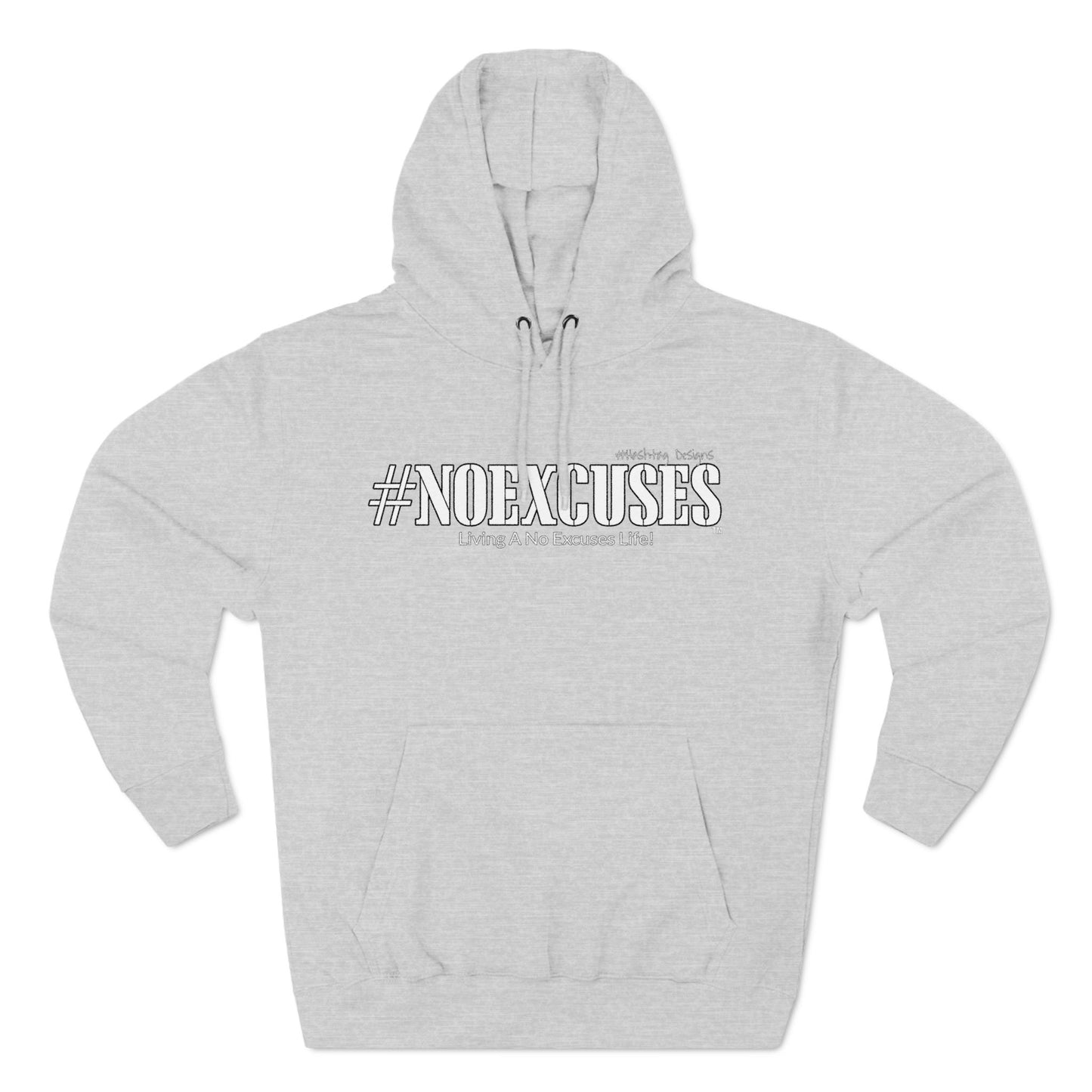#NOEXCUSES Lane Seven Three-Panel Fleece Hoodie