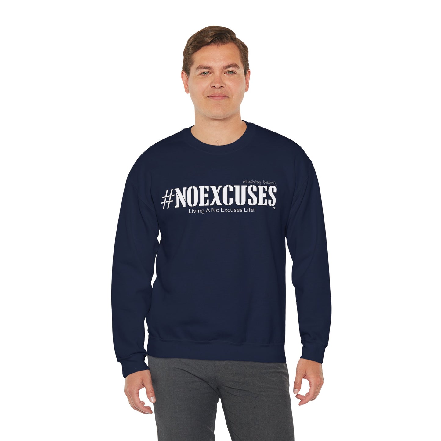 #NOEXCUSES Gildan Cozy Unisex Heavy Blend™ Sweatshirt