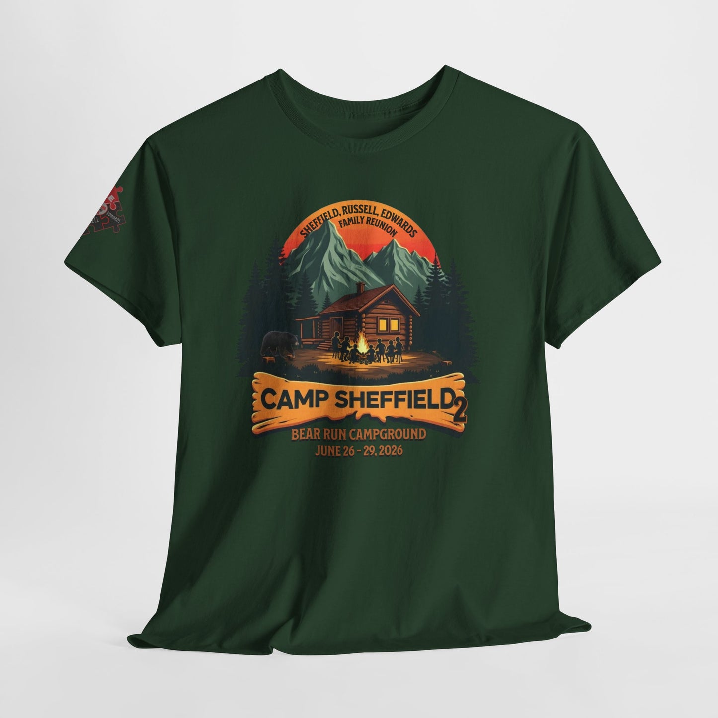 Camp Sheffield Family Reunion Unisex Tee
