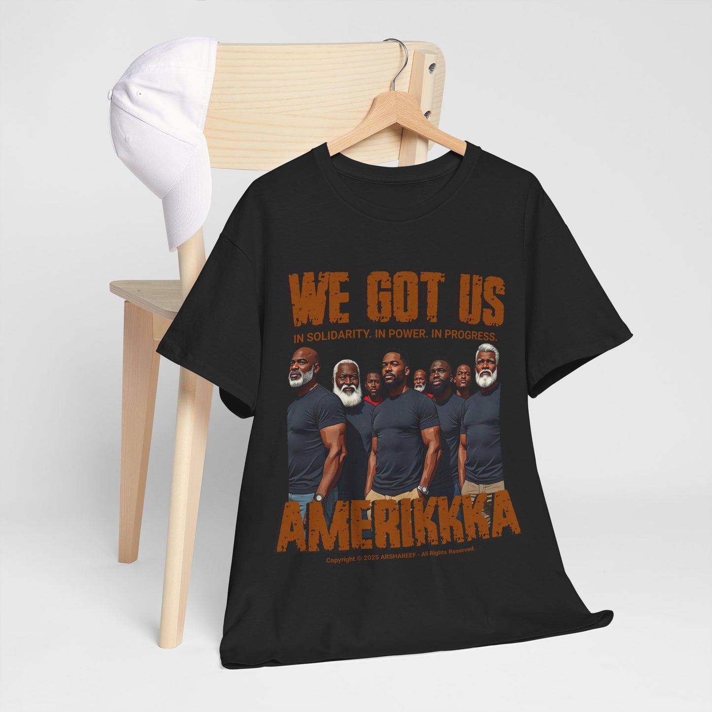 'We Got Us' Unisex Heavy Cotton Tee with Brothers