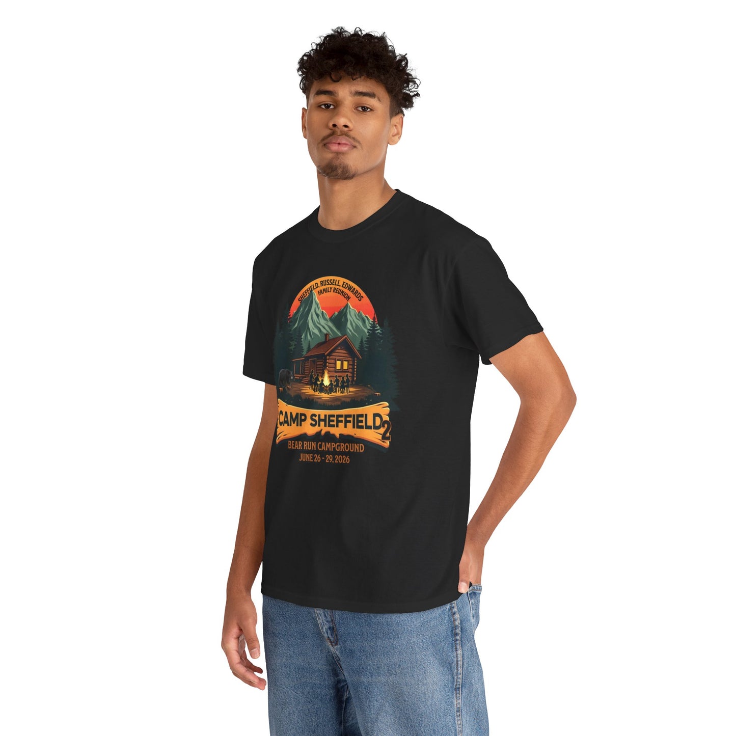Camp Sheffield Family Reunion Unisex Tee
