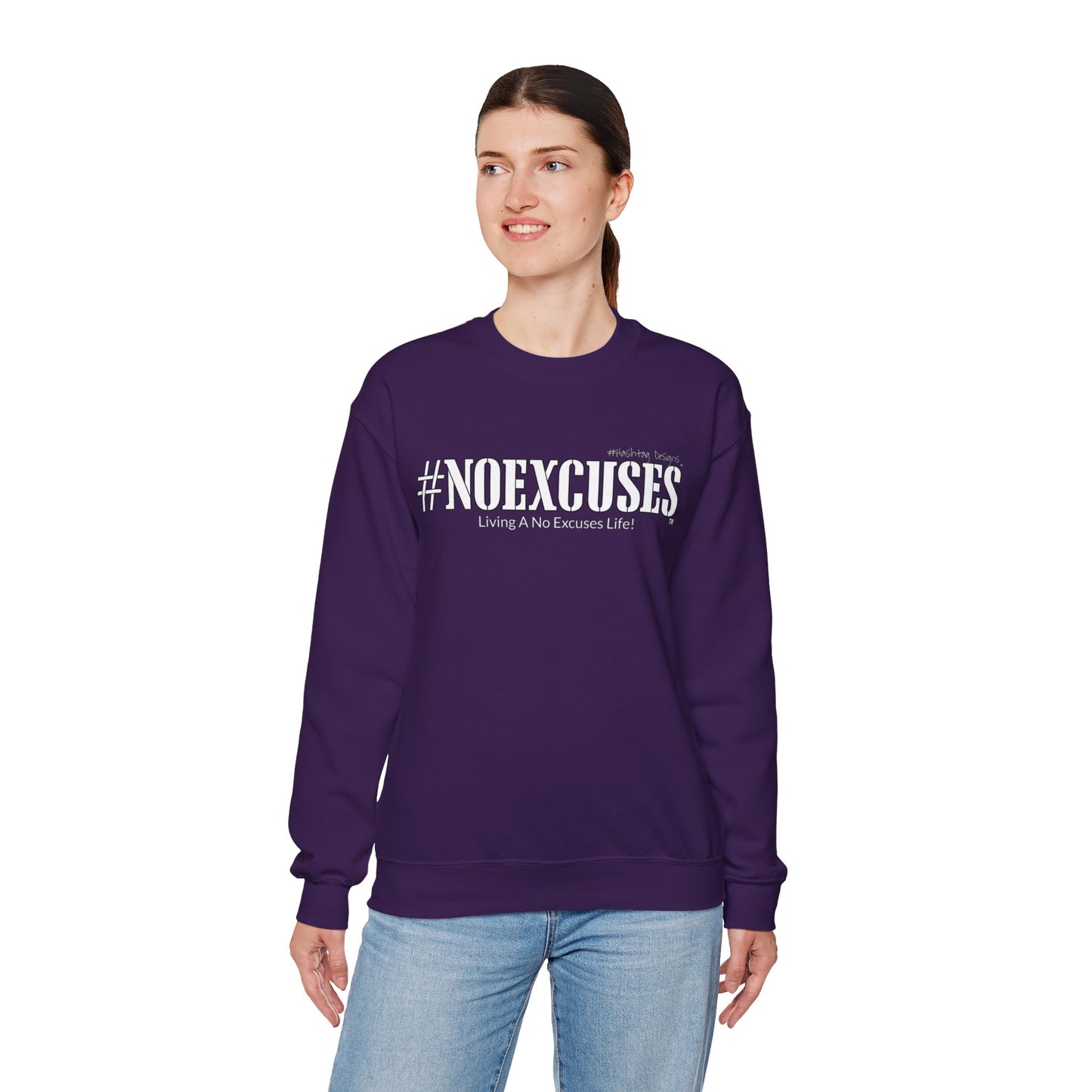 #NOEXCUSES Gildan Cozy Unisex Heavy Blend™ Sweatshirt