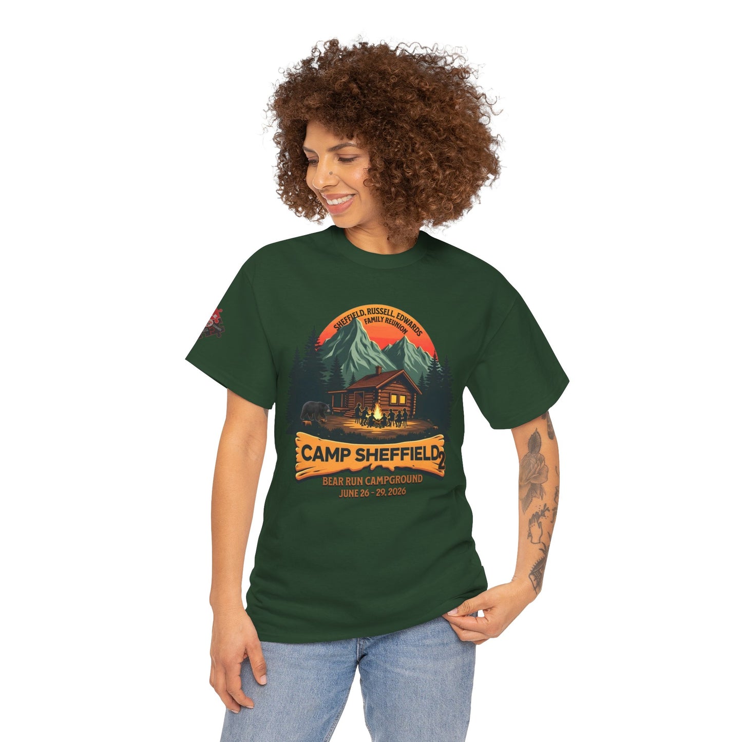 Camp Sheffield Family Reunion Unisex Tee