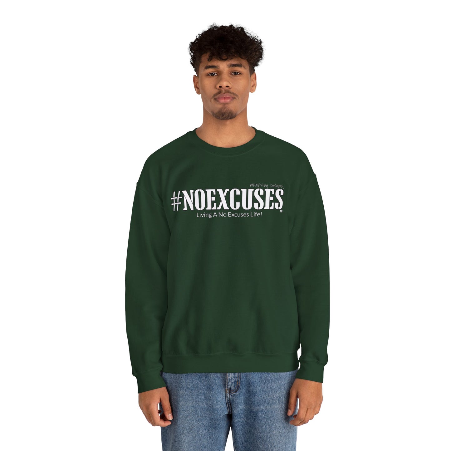 #NOEXCUSES Gildan Cozy Unisex Heavy Blend™ Sweatshirt