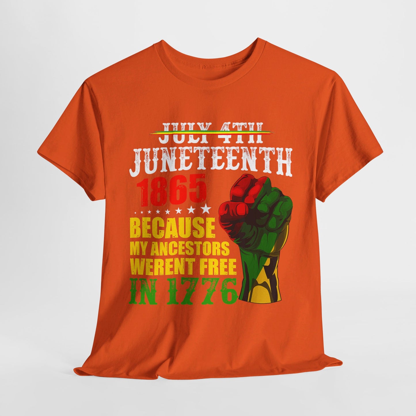Juneteenth - Unisex Heavy Cotton Tee