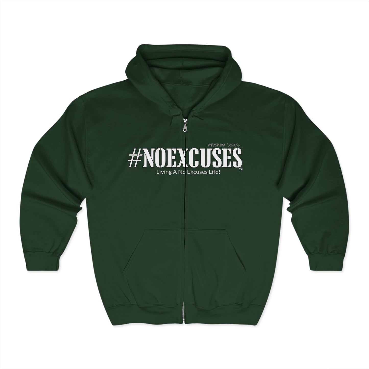 Full Zip Hoodie - Unisex Heavy Blend™ Sweatshirt