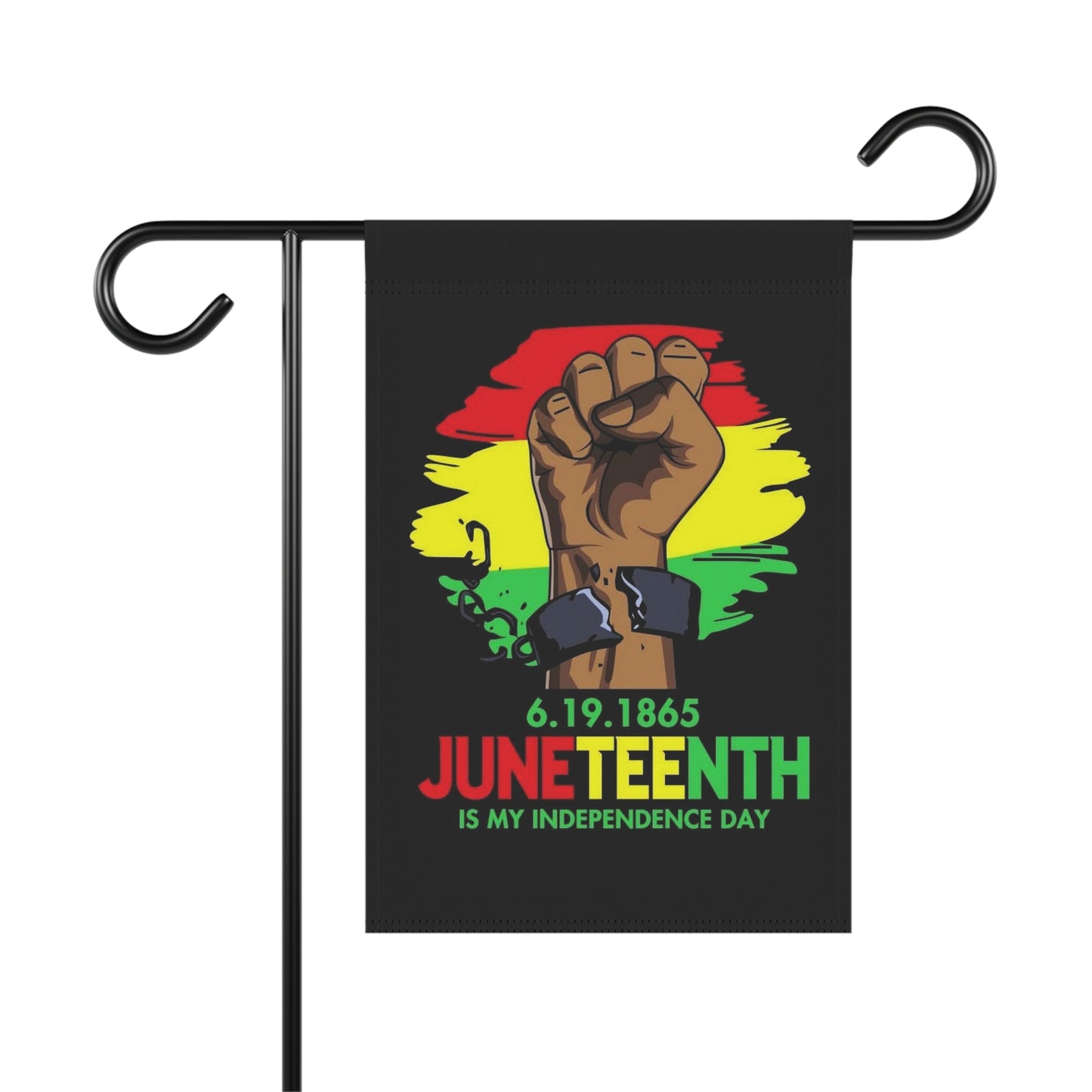 Juneteenth Garden & House Banner