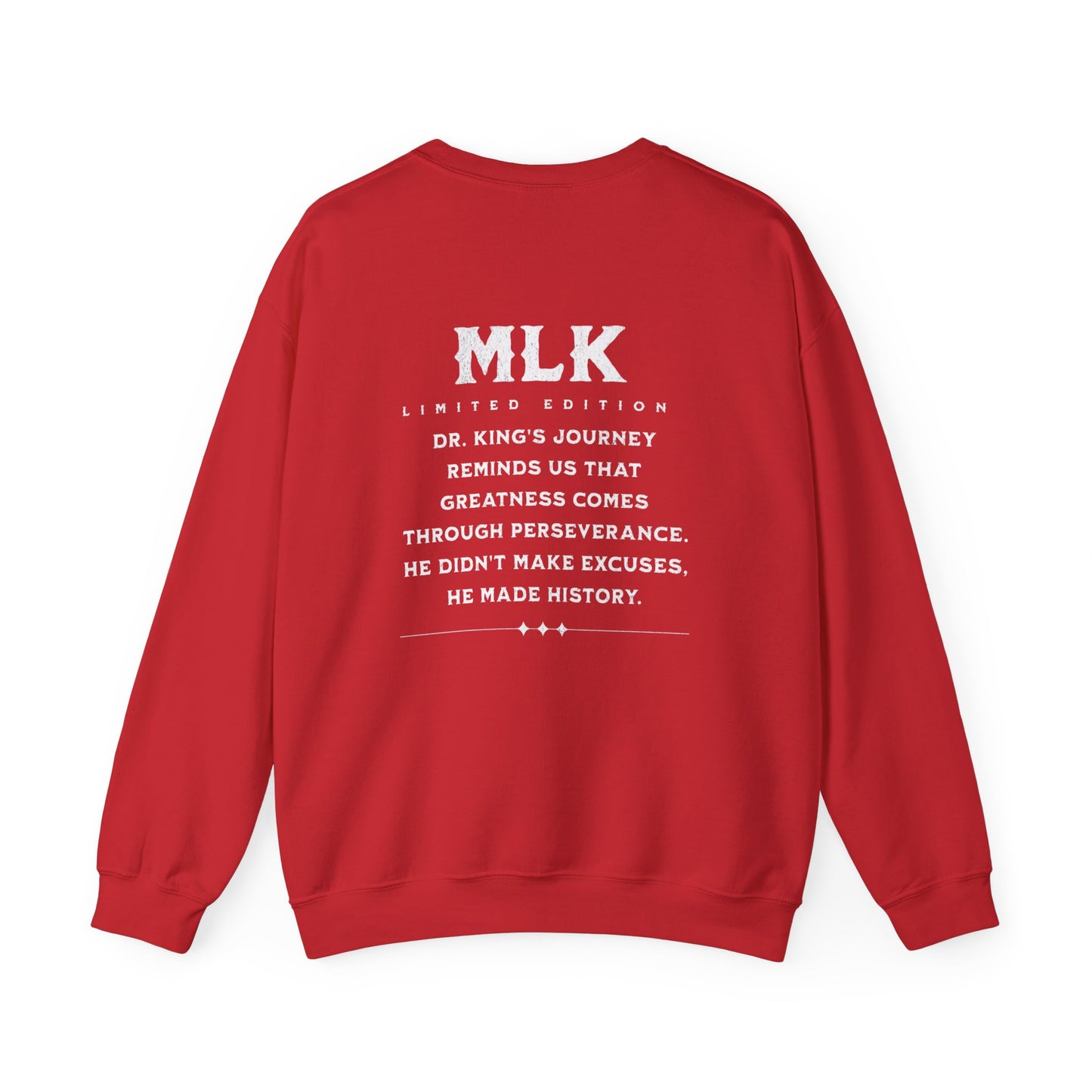 #MLK (Side) Unisex Heavy Blend™ Crewneck Sweatshirt