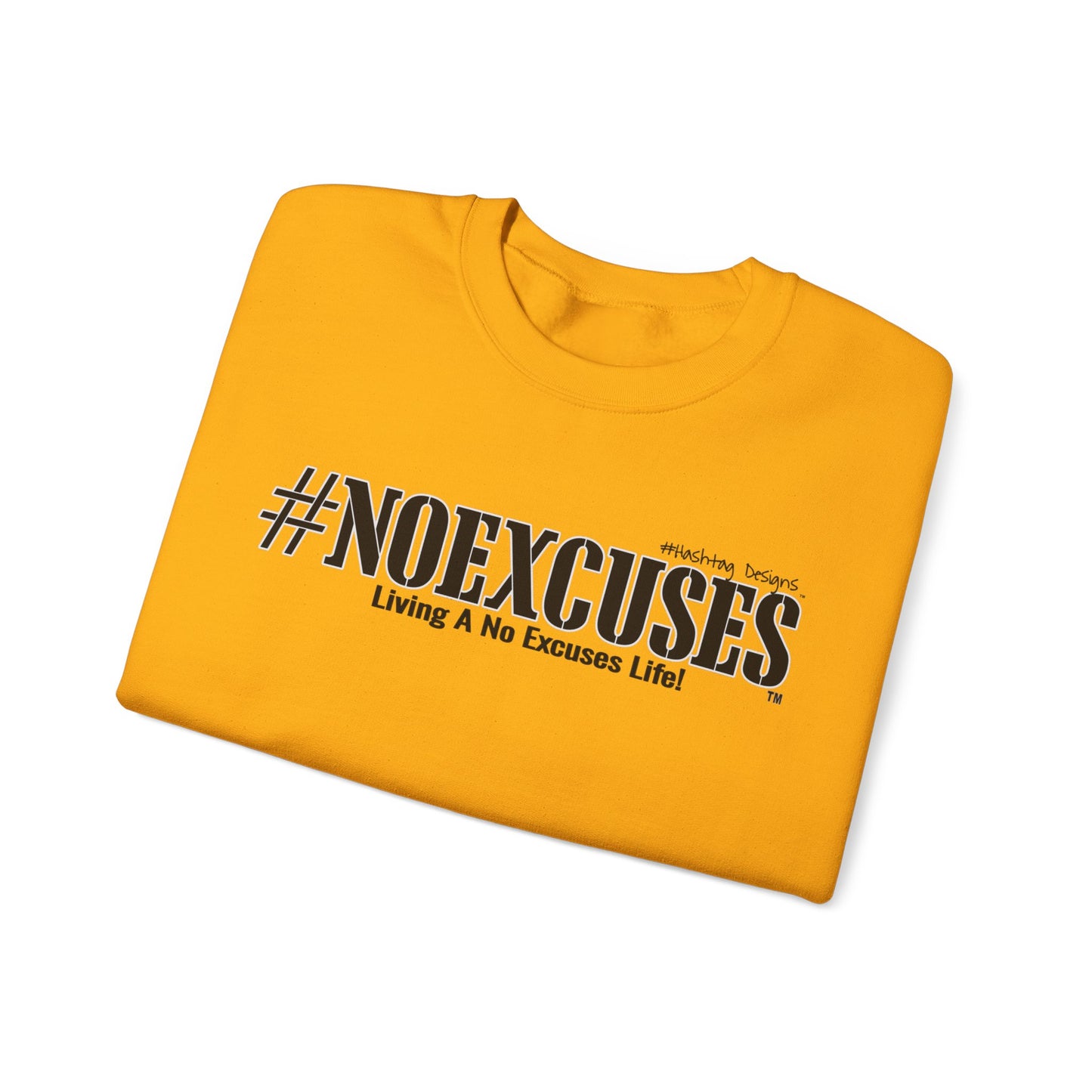 #NOEXCUSES Gildan Cozy Unisex Heavy Blend™ Sweatshirt