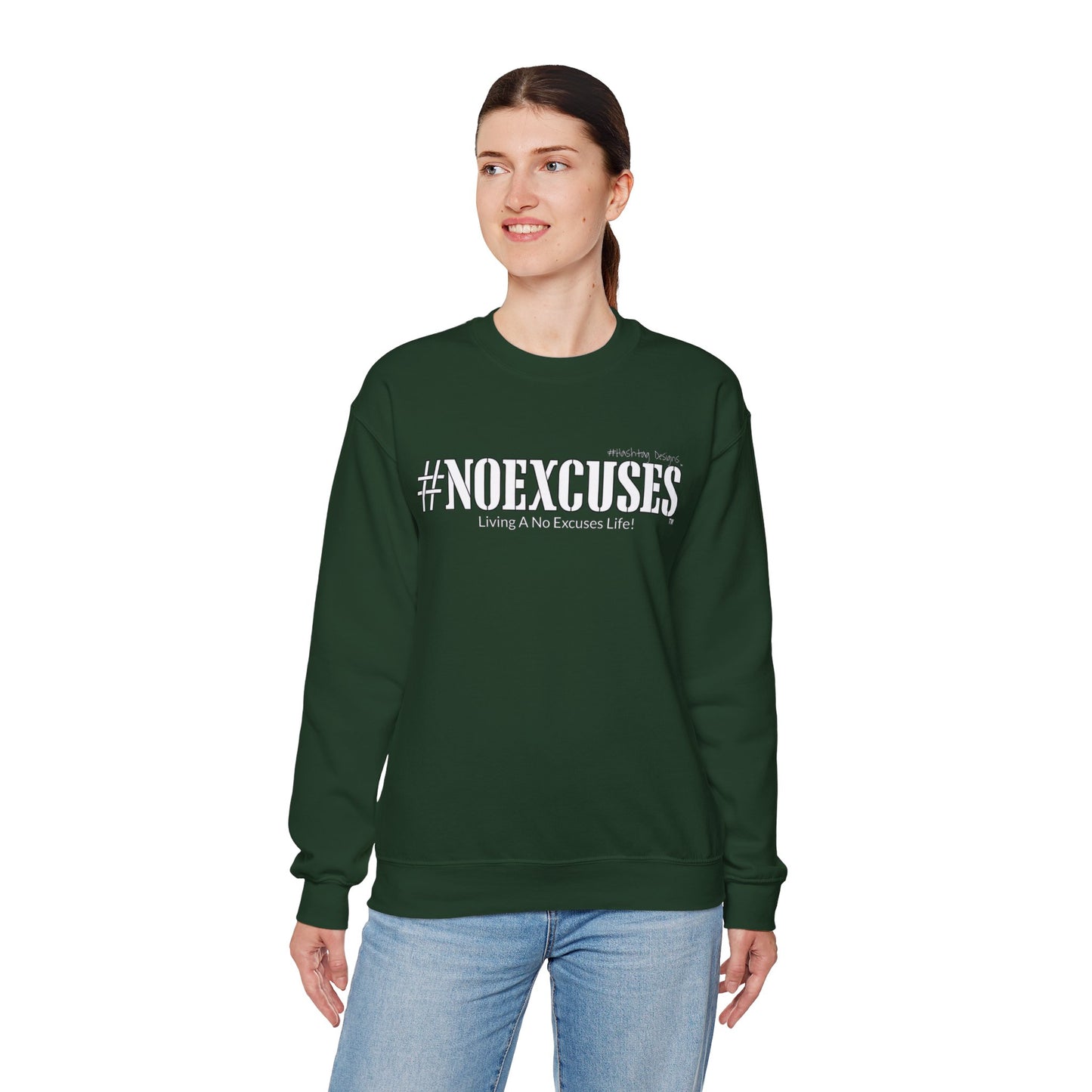 #NOEXCUSES Gildan Cozy Unisex Heavy Blend™ Sweatshirt