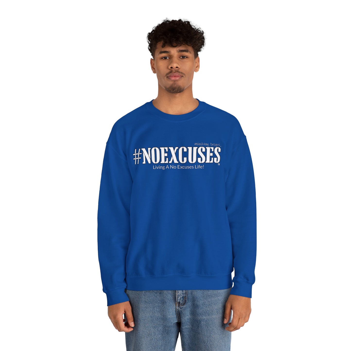 #NOEXCUSES Gildan Cozy Unisex Heavy Blend™ Sweatshirt
