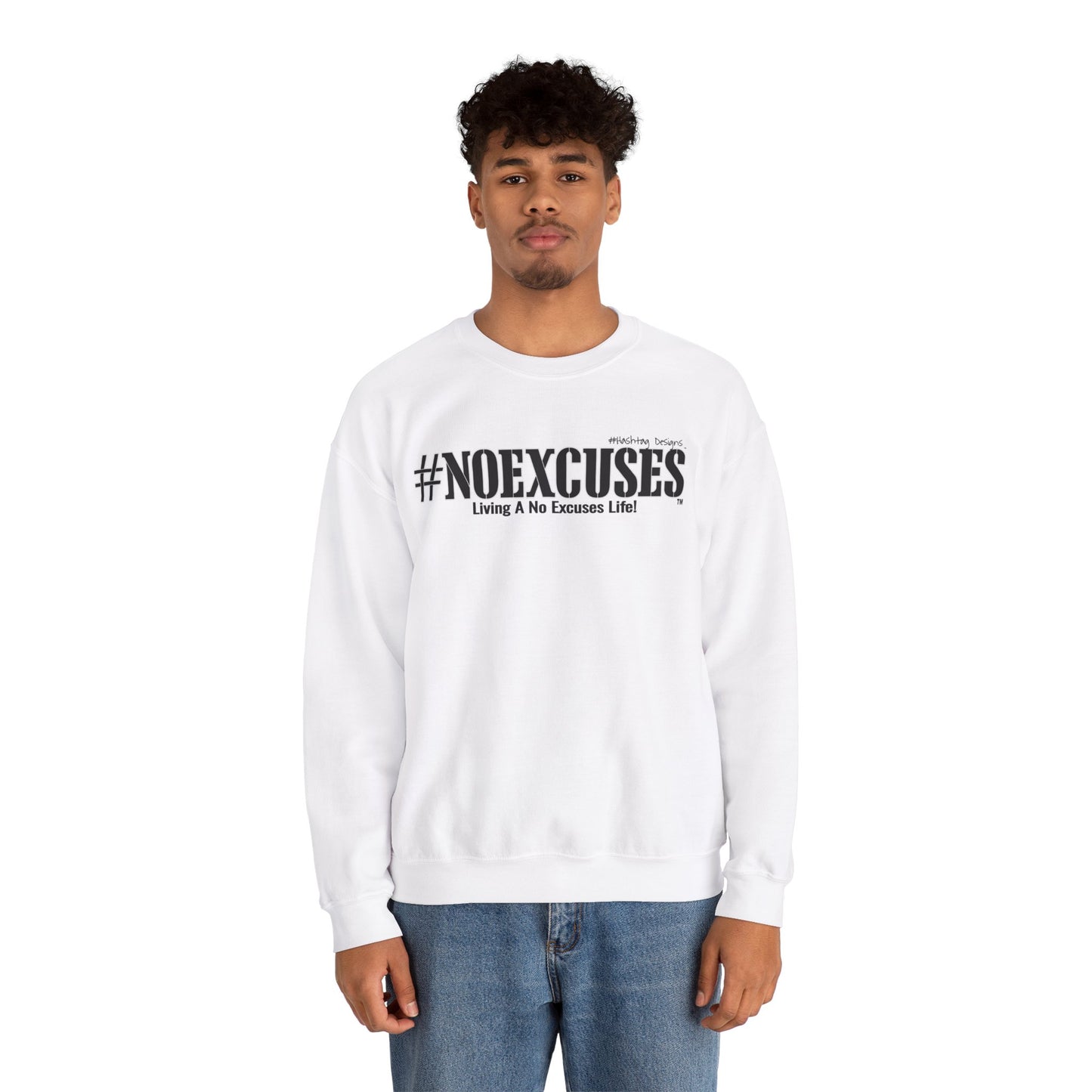 #NOEXCUSES Gildan Cozy Unisex Heavy Blend™ Sweatshirt