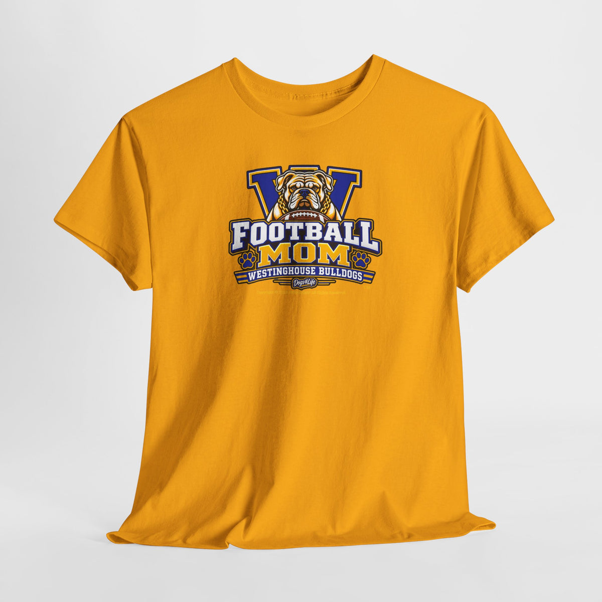 Westinghouse Bulldogs Football Mom T‑Shirt