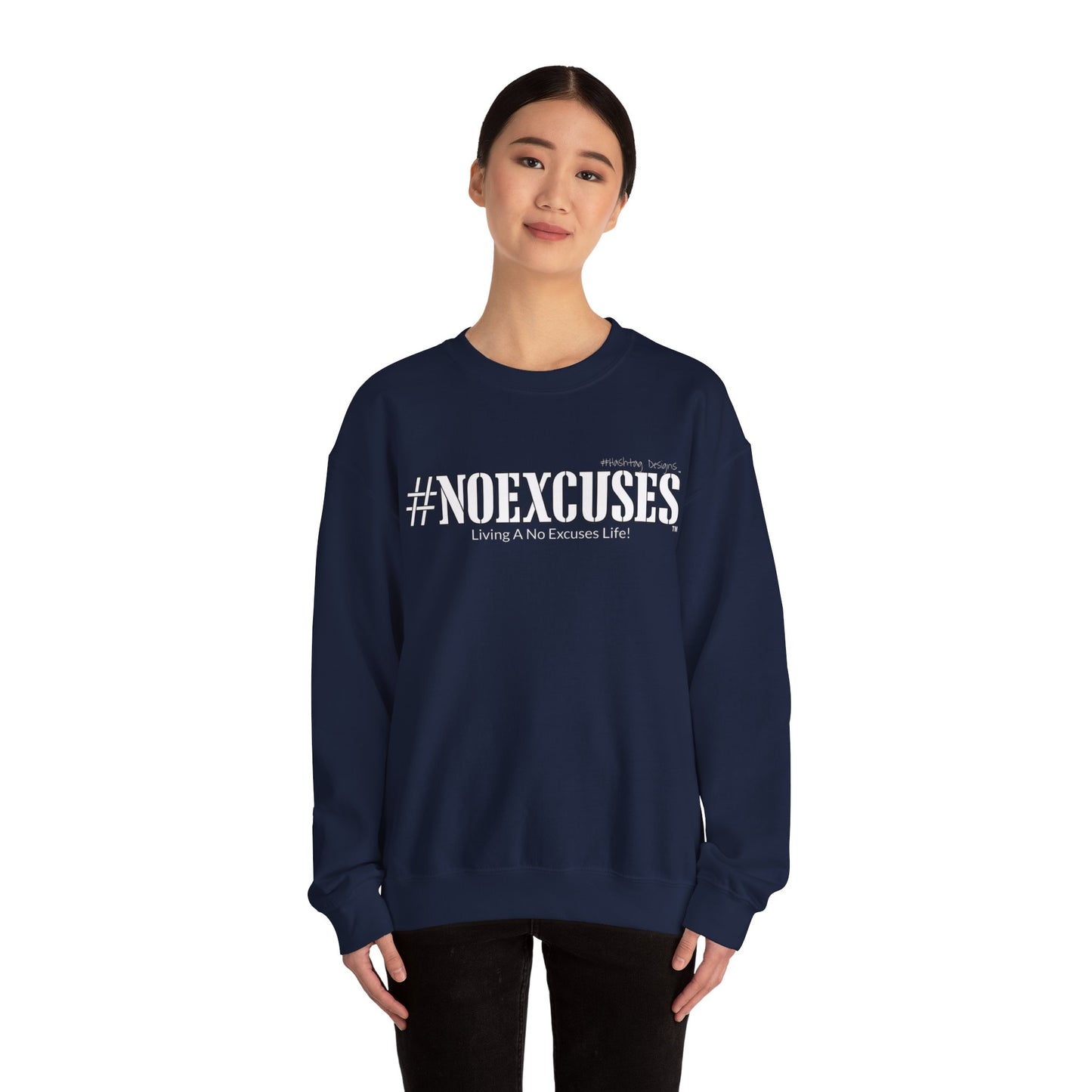 #NOEXCUSES Gildan Cozy Unisex Heavy Blend™ Sweatshirt