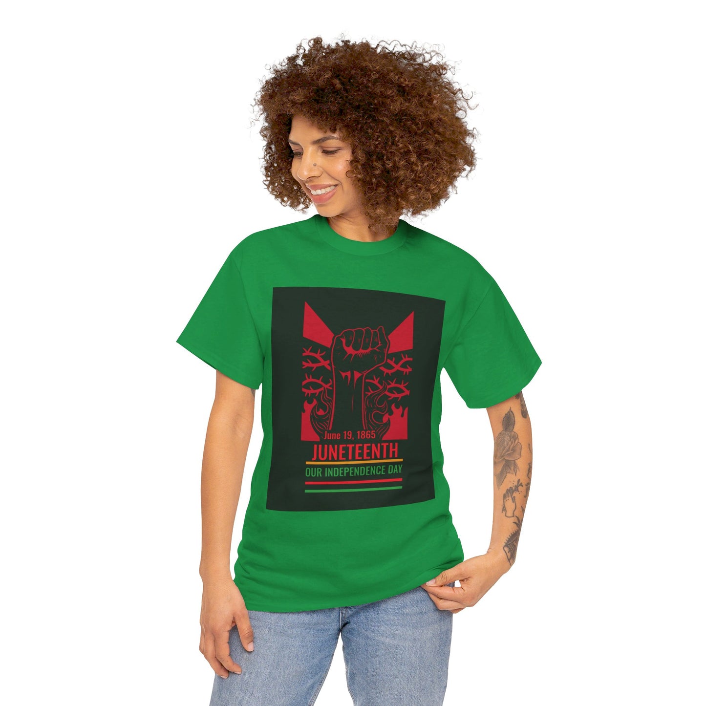 Juneteenth - Unisex Heavy Cotton Tee