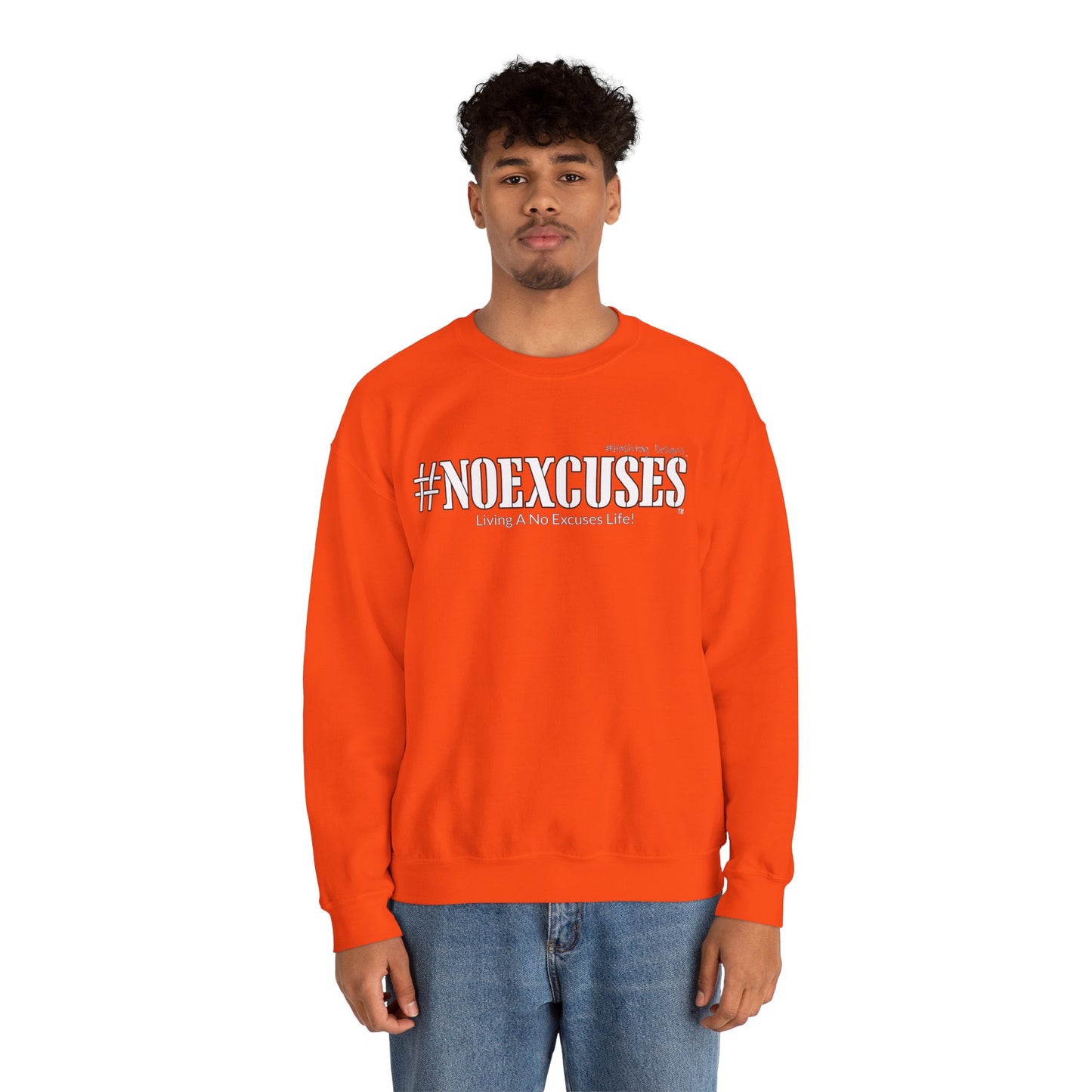 #NOEXCUSES Gildan Cozy Unisex Heavy Blend™ Sweatshirt