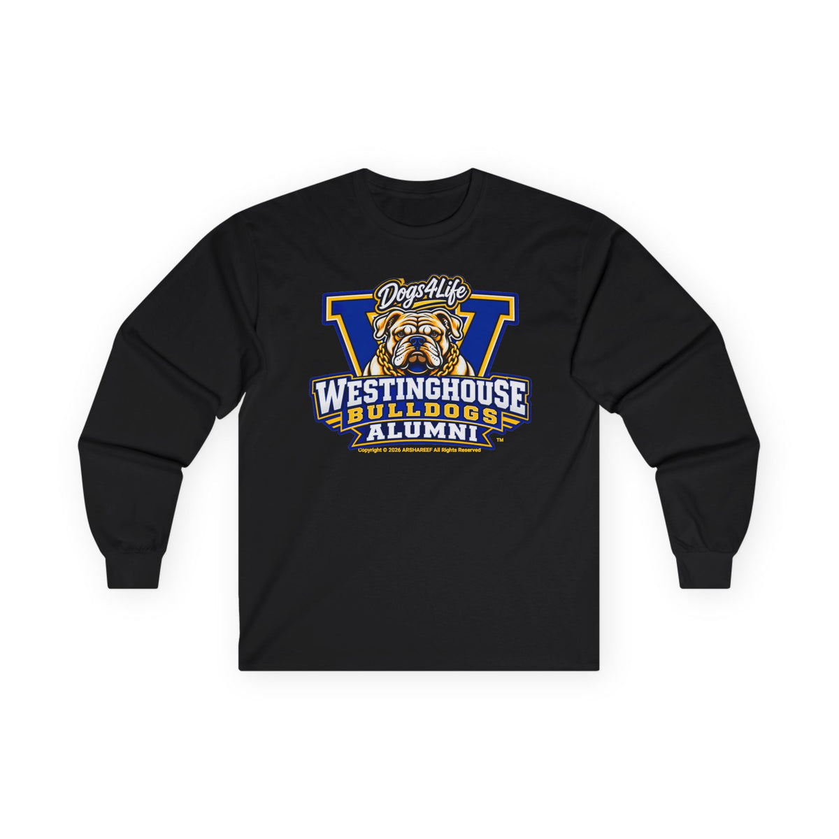 Westinghouse Bulldogs Alumni Long Sleeve Tee