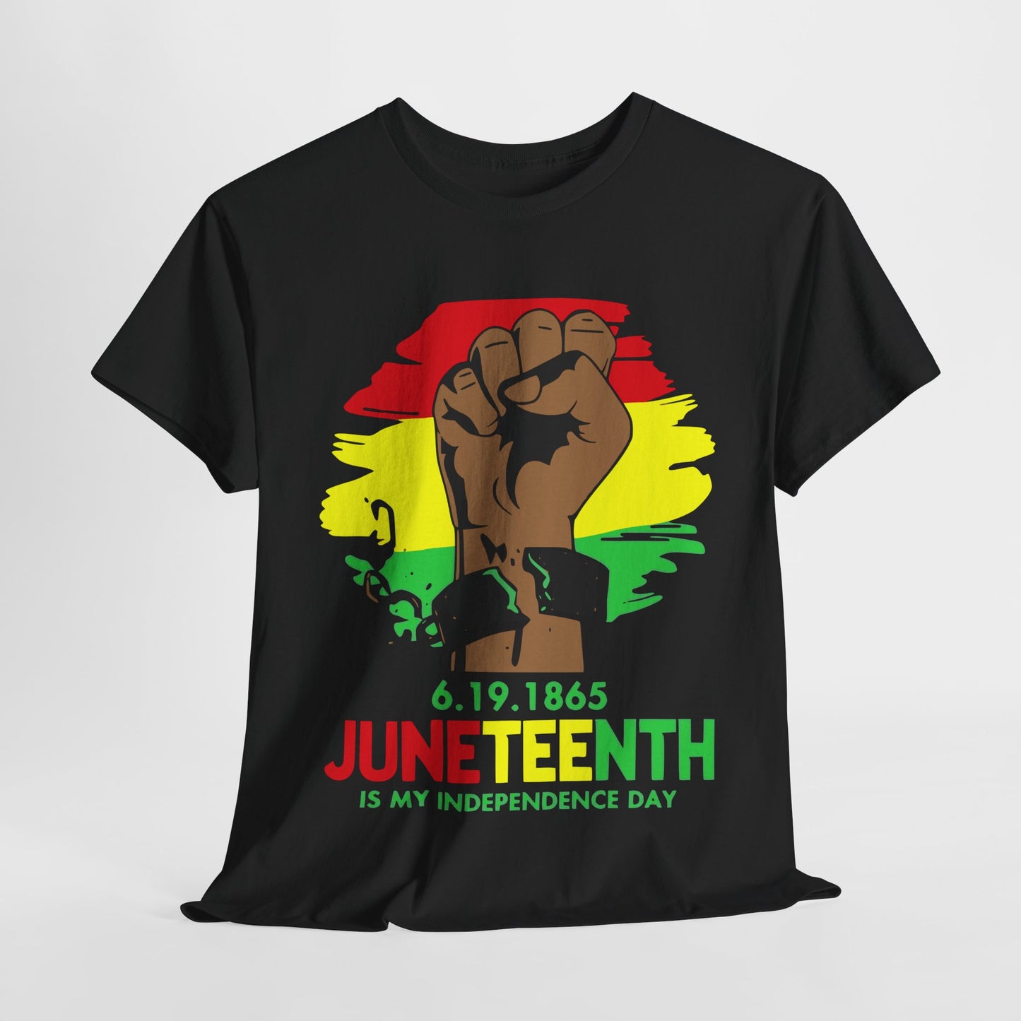 Juneteenth Unisex Tee - Fist Raised