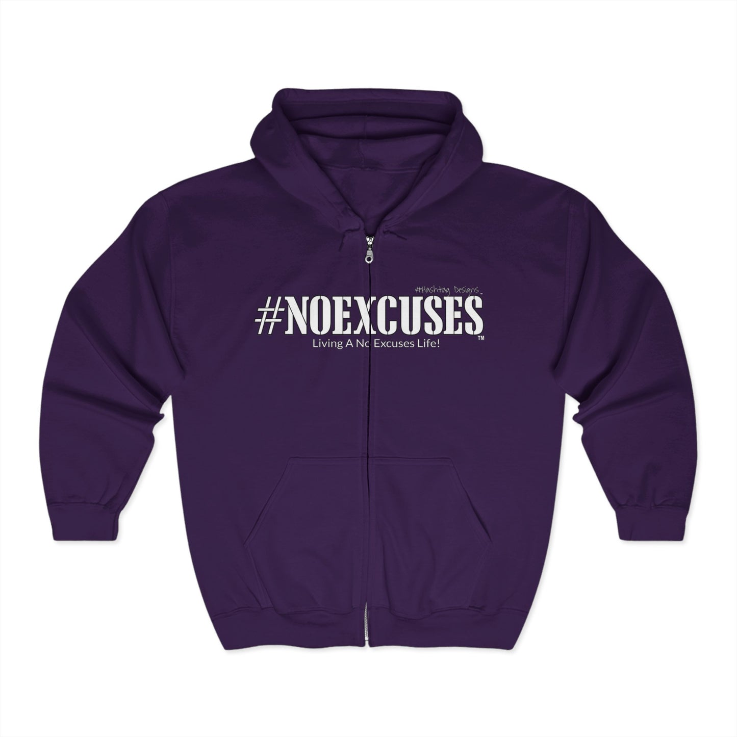 Full Zip Hoodie - Unisex Heavy Blend™ Sweatshirt