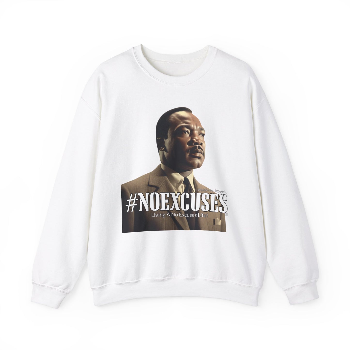 #MLK (Side) Unisex Heavy Blend™ Crewneck Sweatshirt